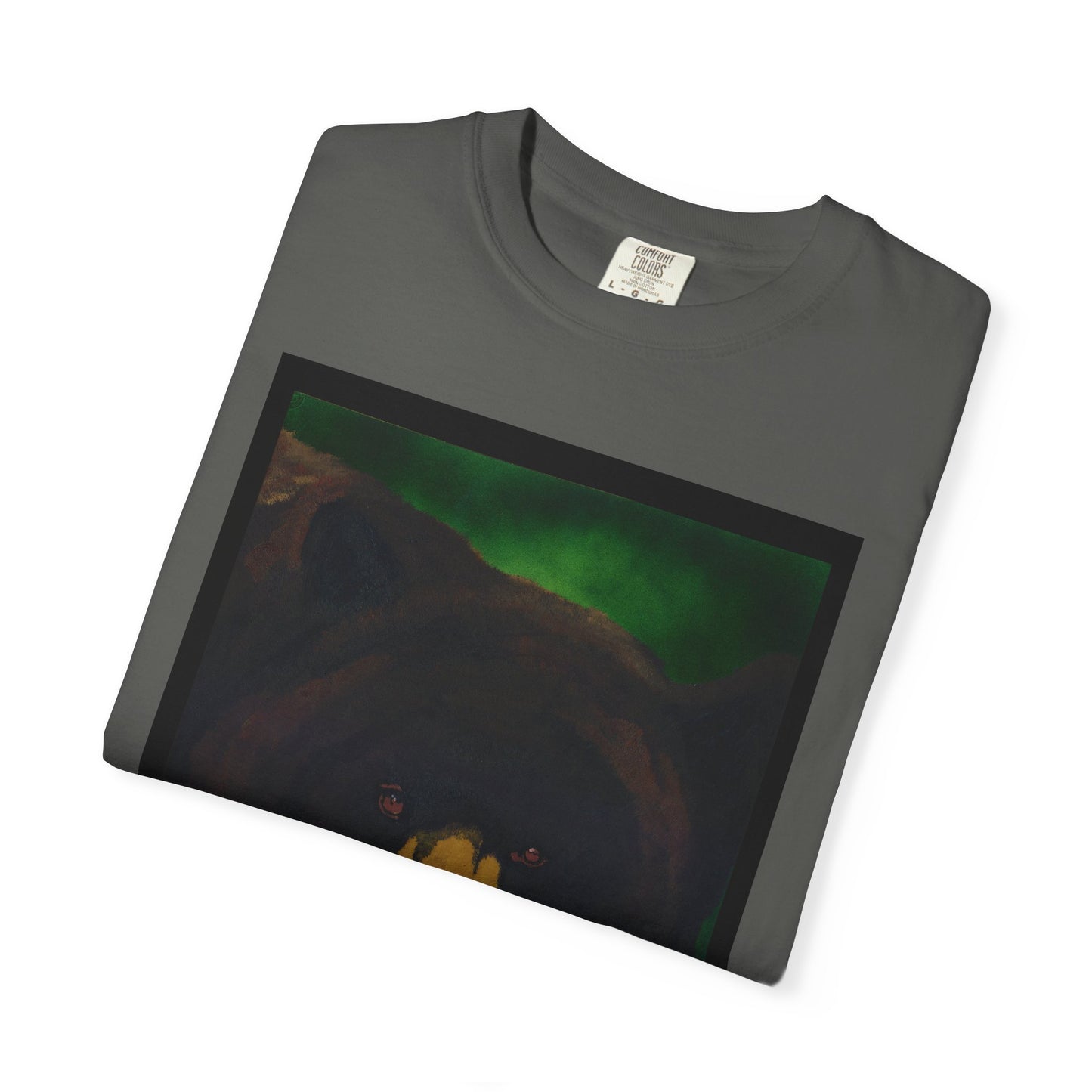 Brown Bear Unisex Garment-Dyed T-Shirt - Nature Apparel