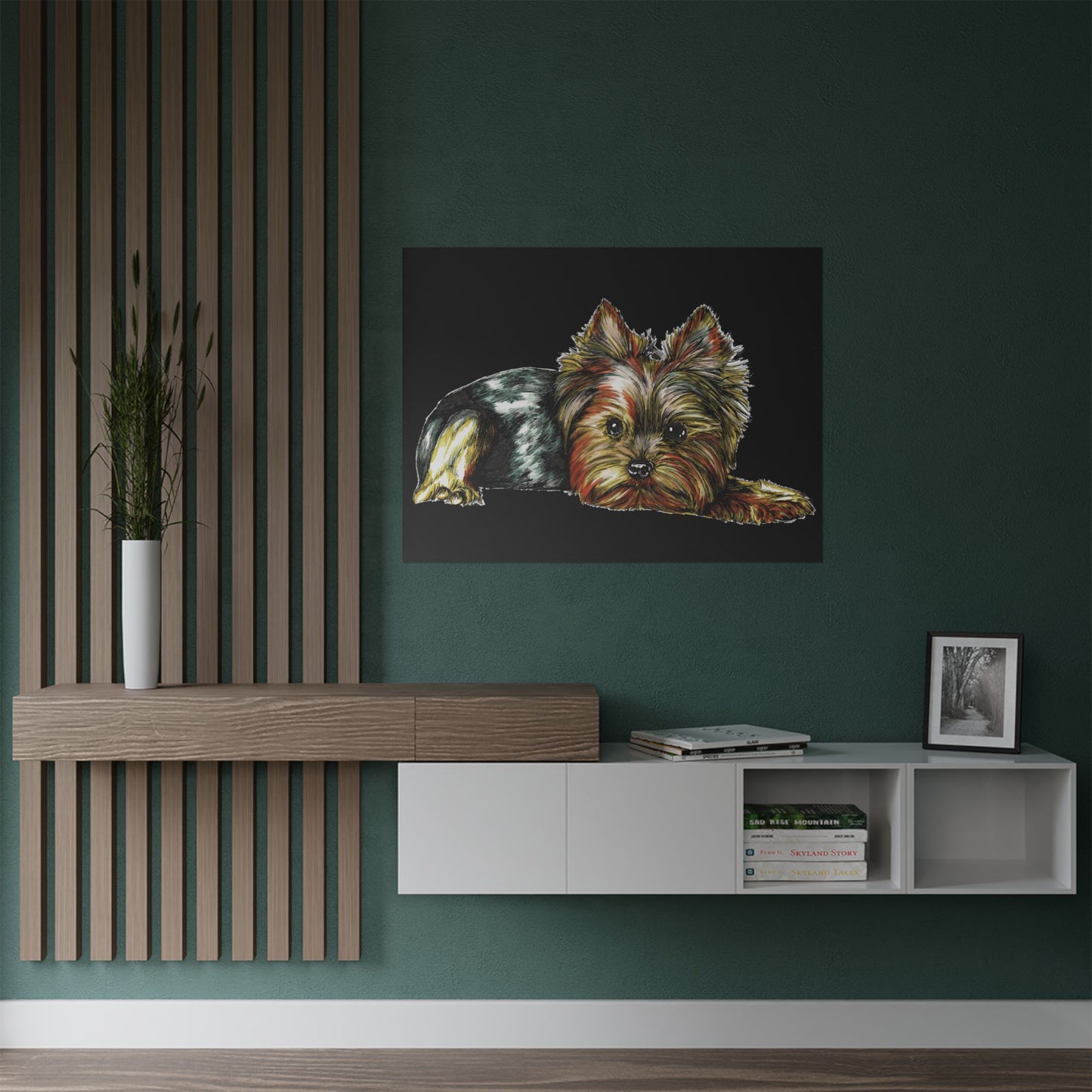 Yorkshire Terrier Satin Poster