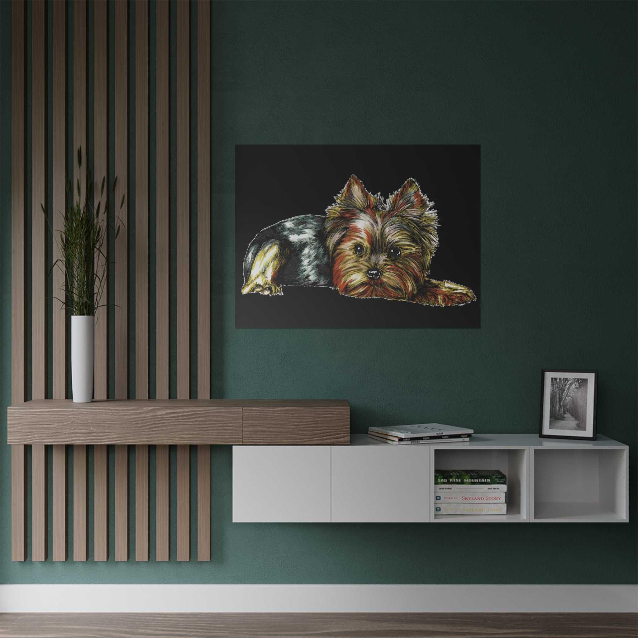 Yorkshire Terrier Satin Poster - Perfect for Dog Lovers
