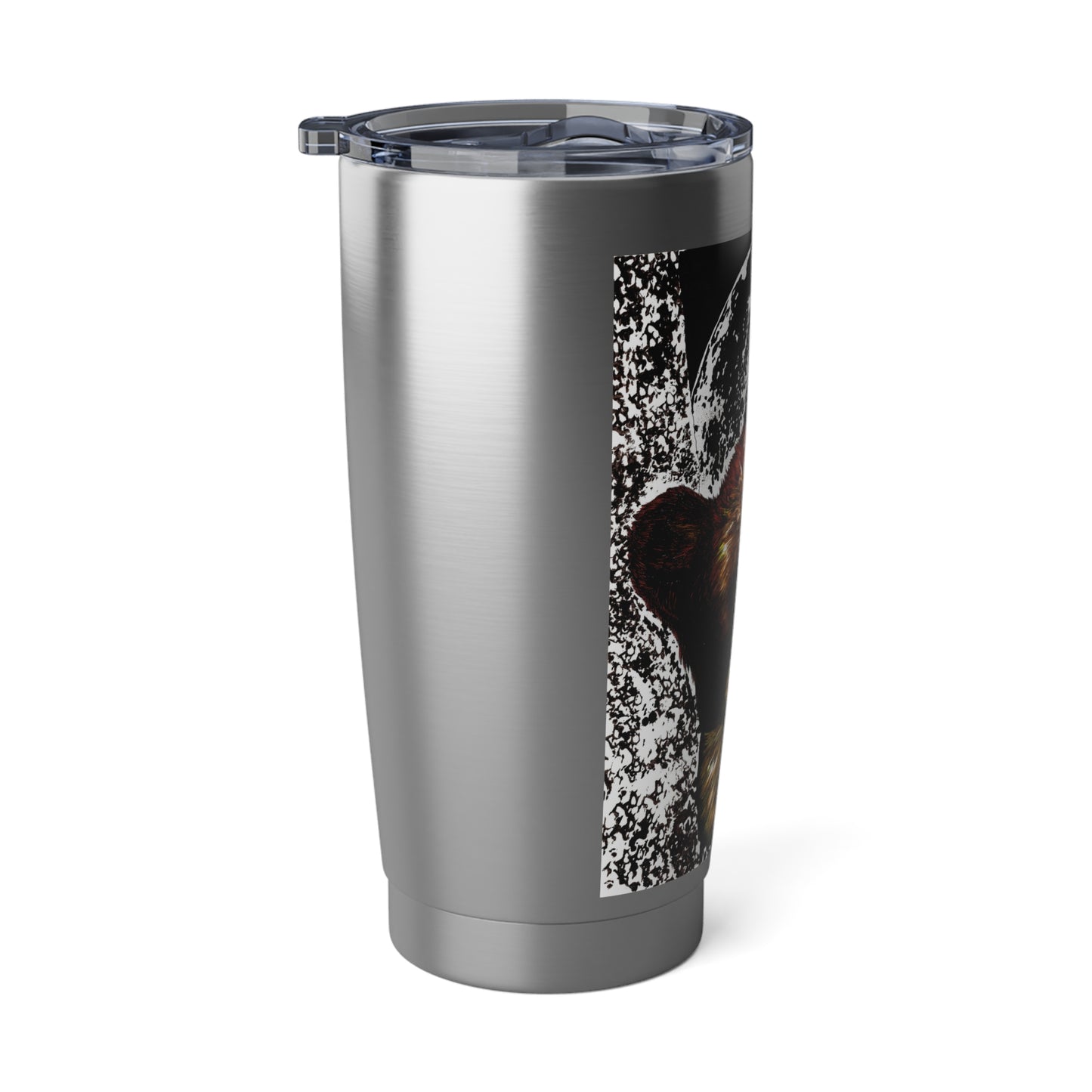 Brown Bear Cub 20oz Tumbler, Wildlife Art Mug