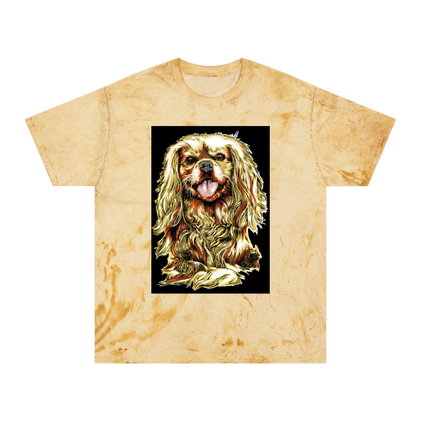 Colorful Dog Art Unisex T Shirt Perfect Gift for Pet Lovers