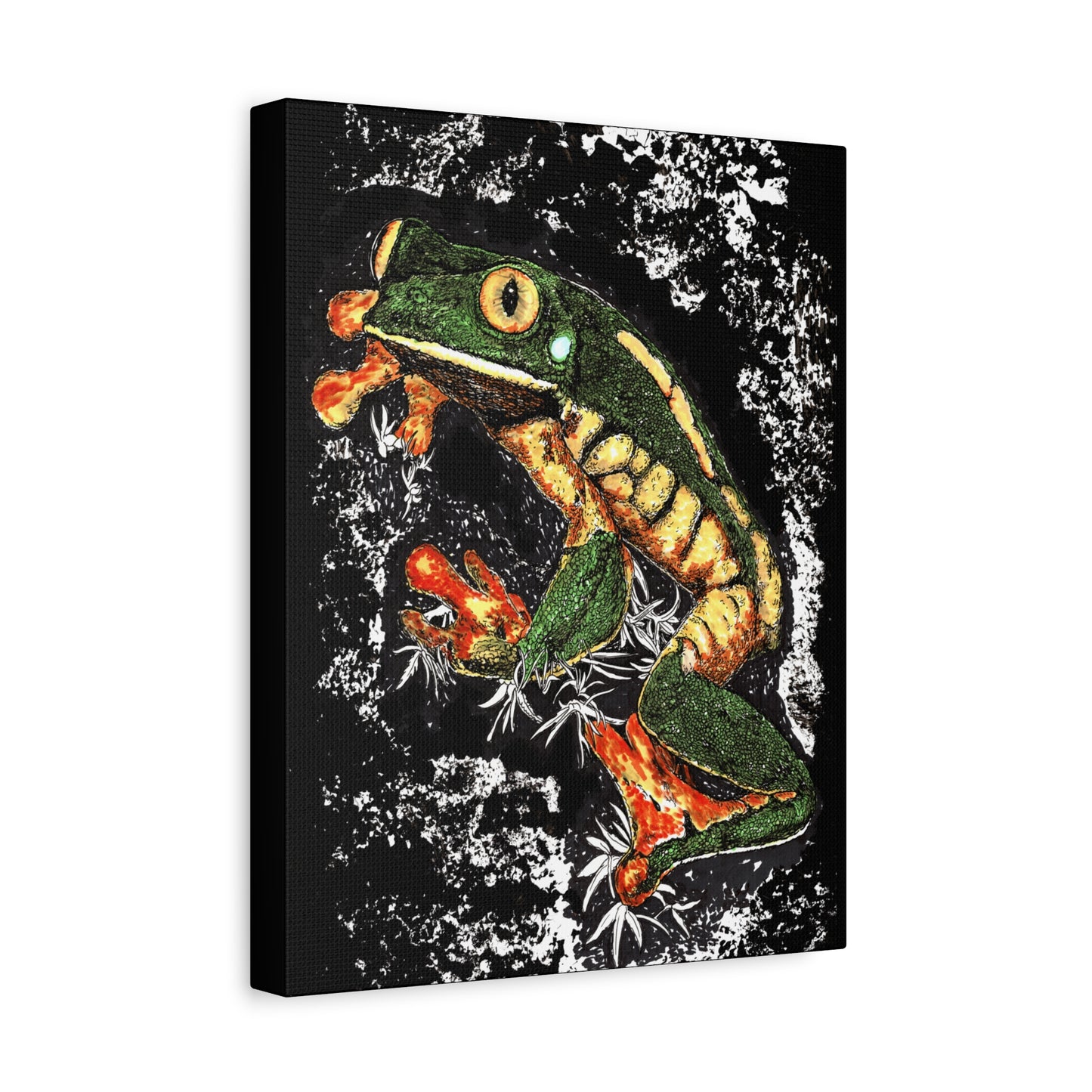 Frog Wall Art Print of the Original, hand drawn wall art