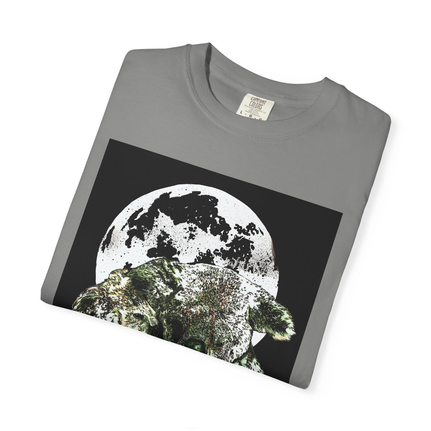 Moonlit Koala T-Shirt for Nature Lovers - Unisex Garment-Dyed Eco-Friendly Tee