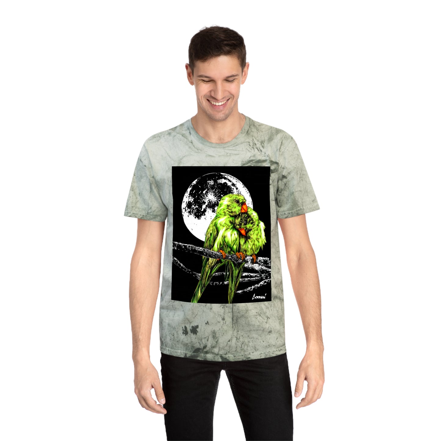 Beautiful Parrot Art Unisex Tee - Nature Lovers Gift