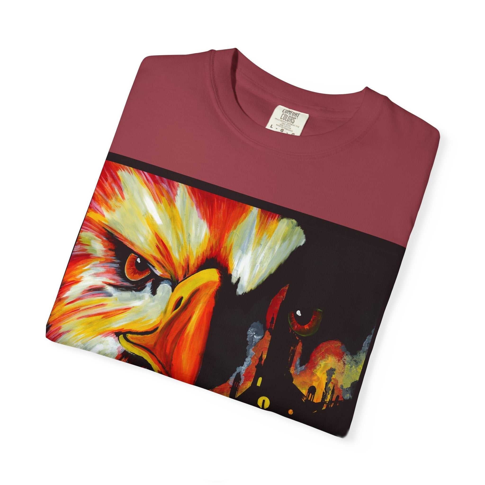 Mythical Phoenix Unisex T-Shirt - Eye-Catching Graphic Tee