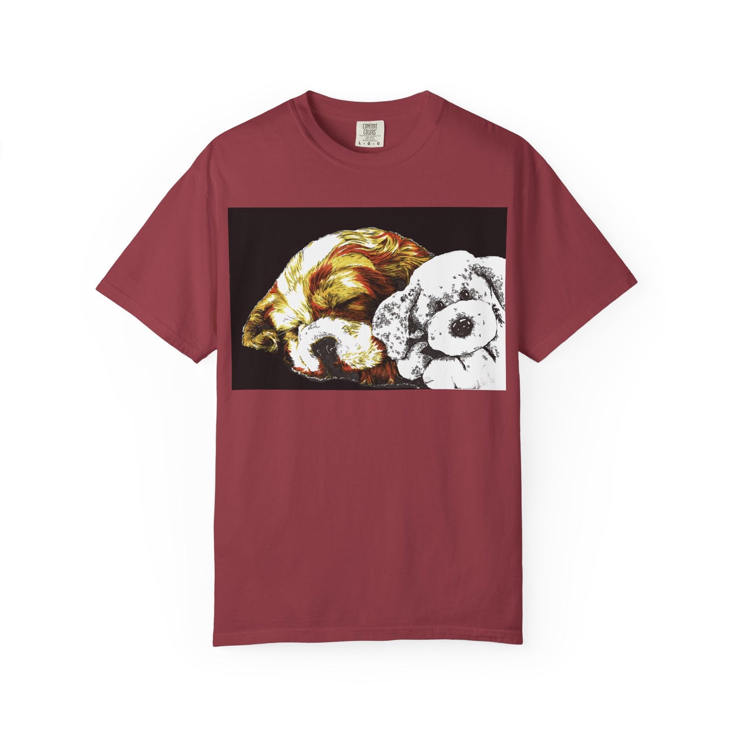 Cocker Spaniel T-shirt - Hand Drawn Art Design