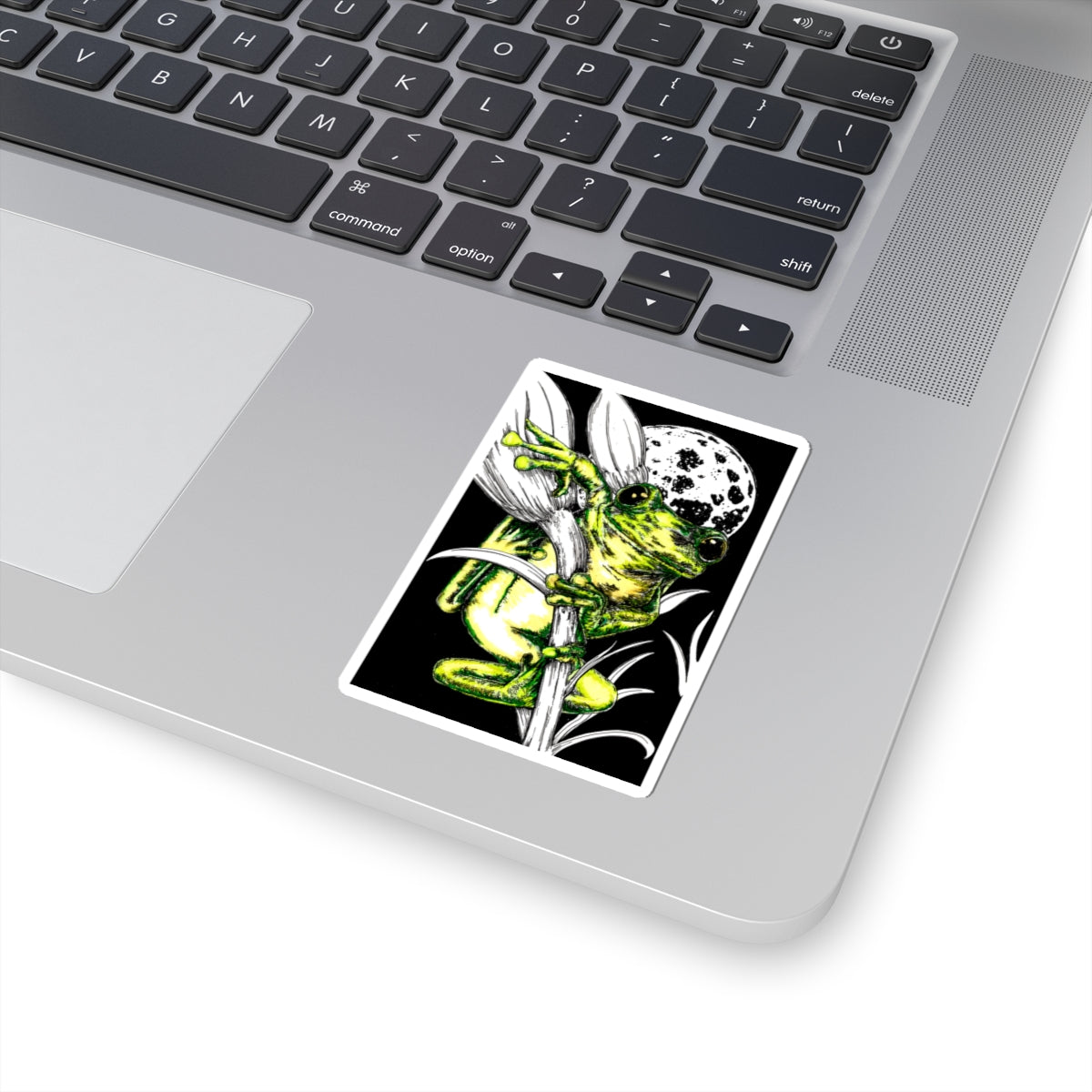 Whimsical Frog Kiss-Cut Stickers for Nature Lovers