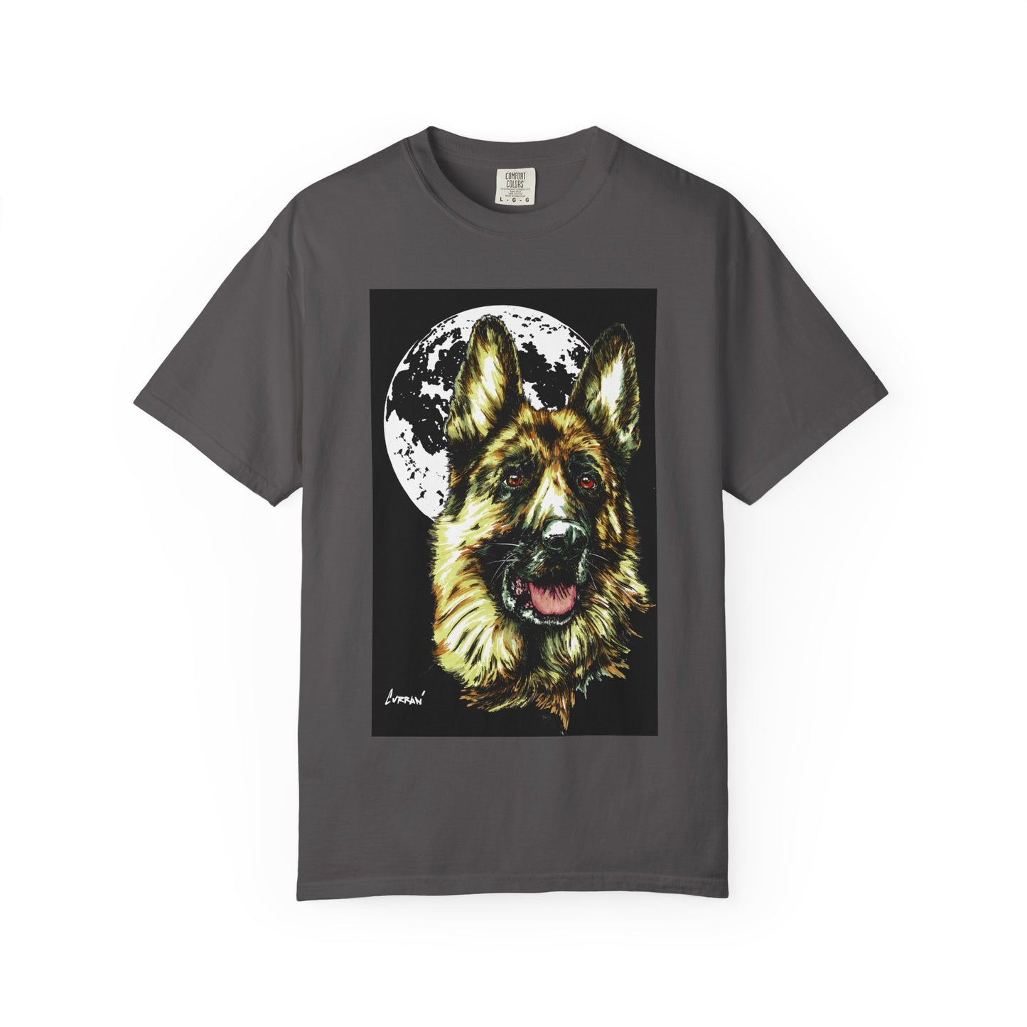 German Shepherd Hand Painted Unisex T-shirt