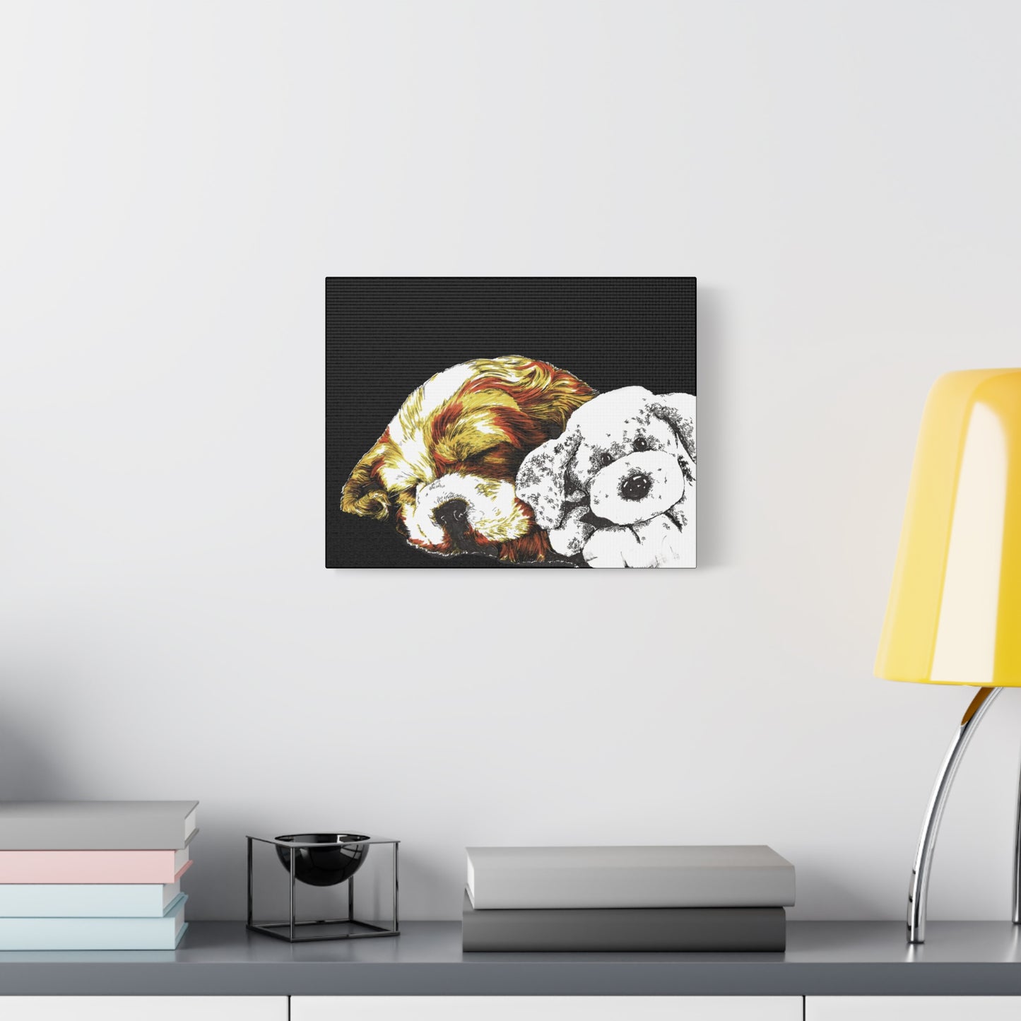 Cocker Spaniel Puppy Print, Hand-Drawn Dog Art