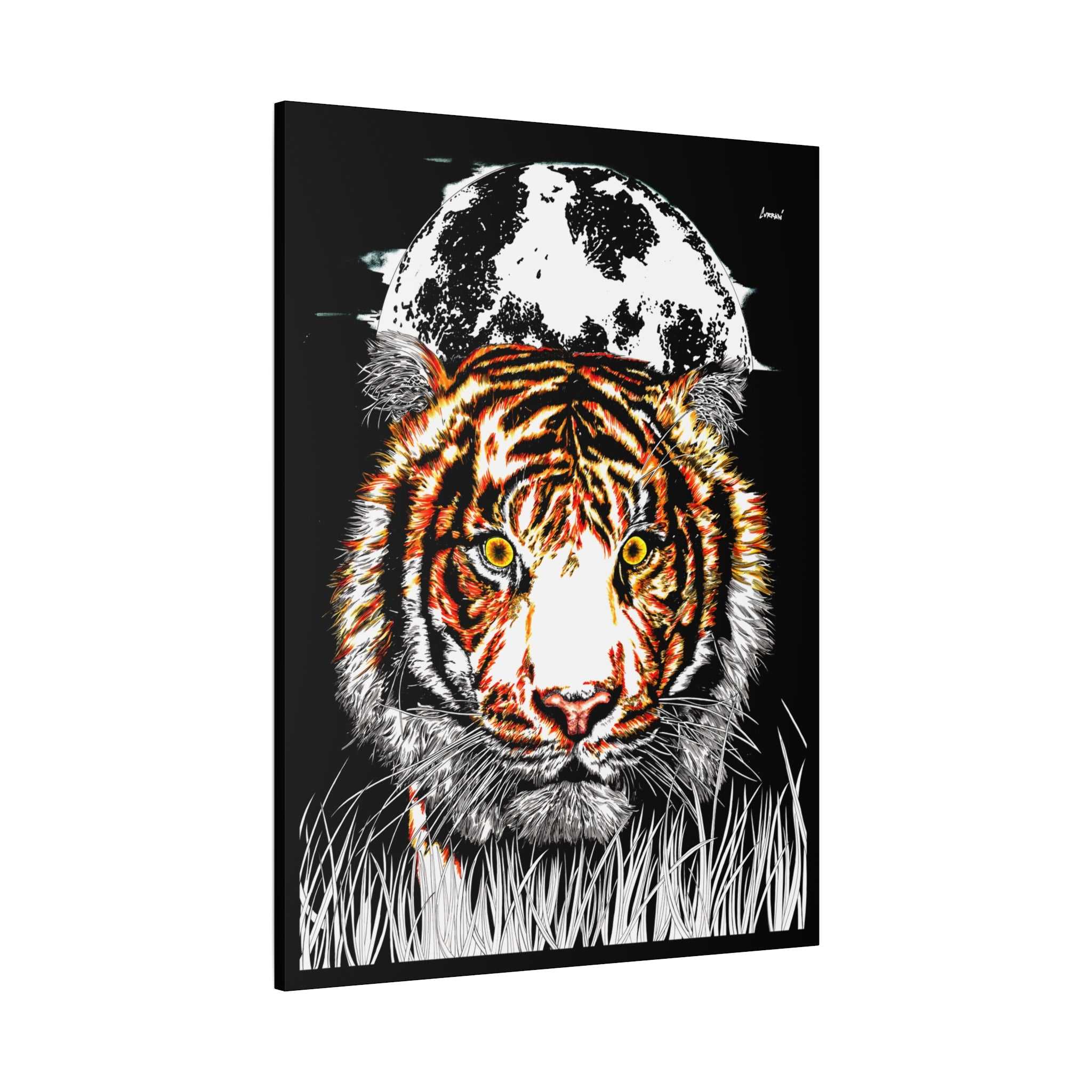 Tiger Wall Art Print of the Original, hand drawn wall art