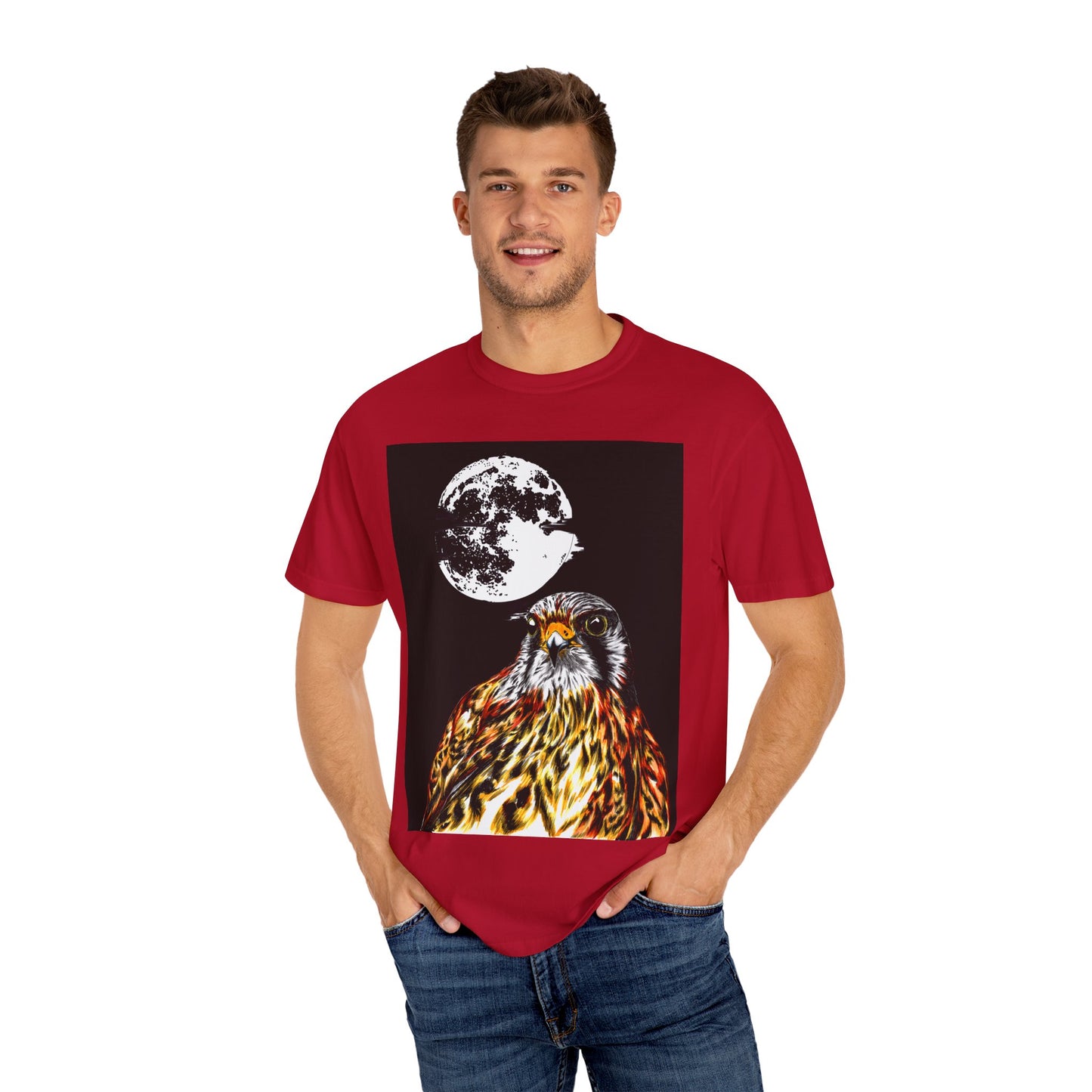 Moonlit Falcon T-Shirt