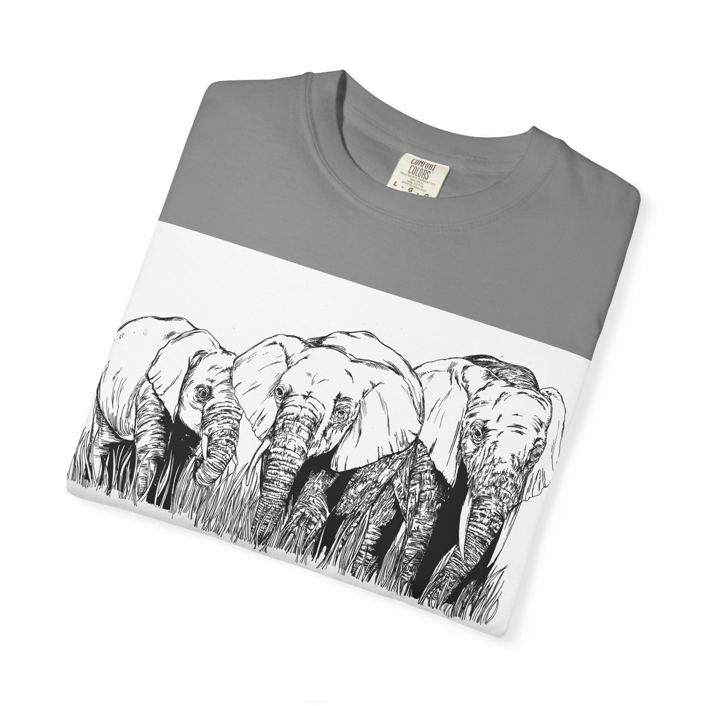 Eco-Friendly Elephant Graphic Unisex T-Shirt