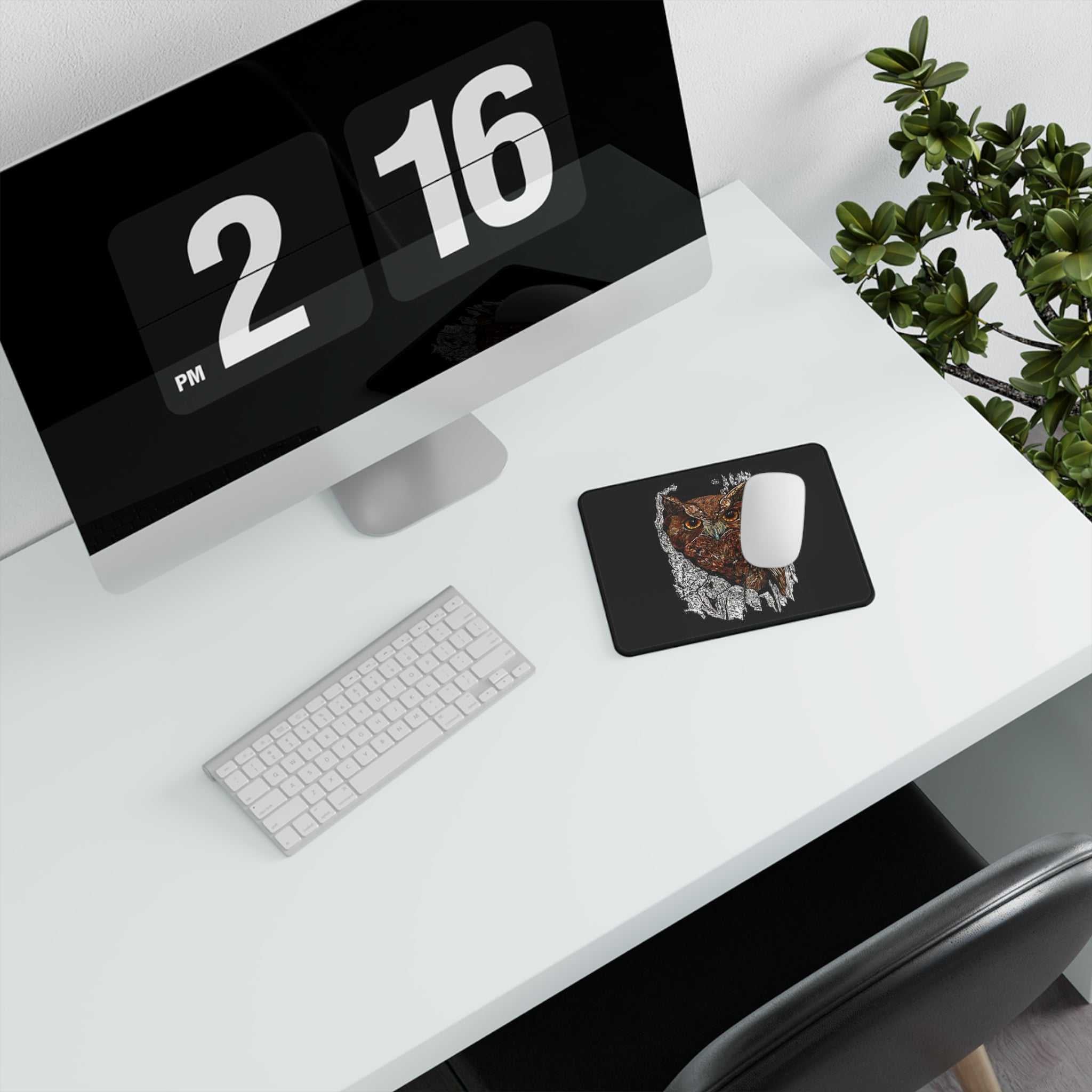 Owl 2 Design Non-Slip Gaming Mouse Pad - Perfect for Gamers