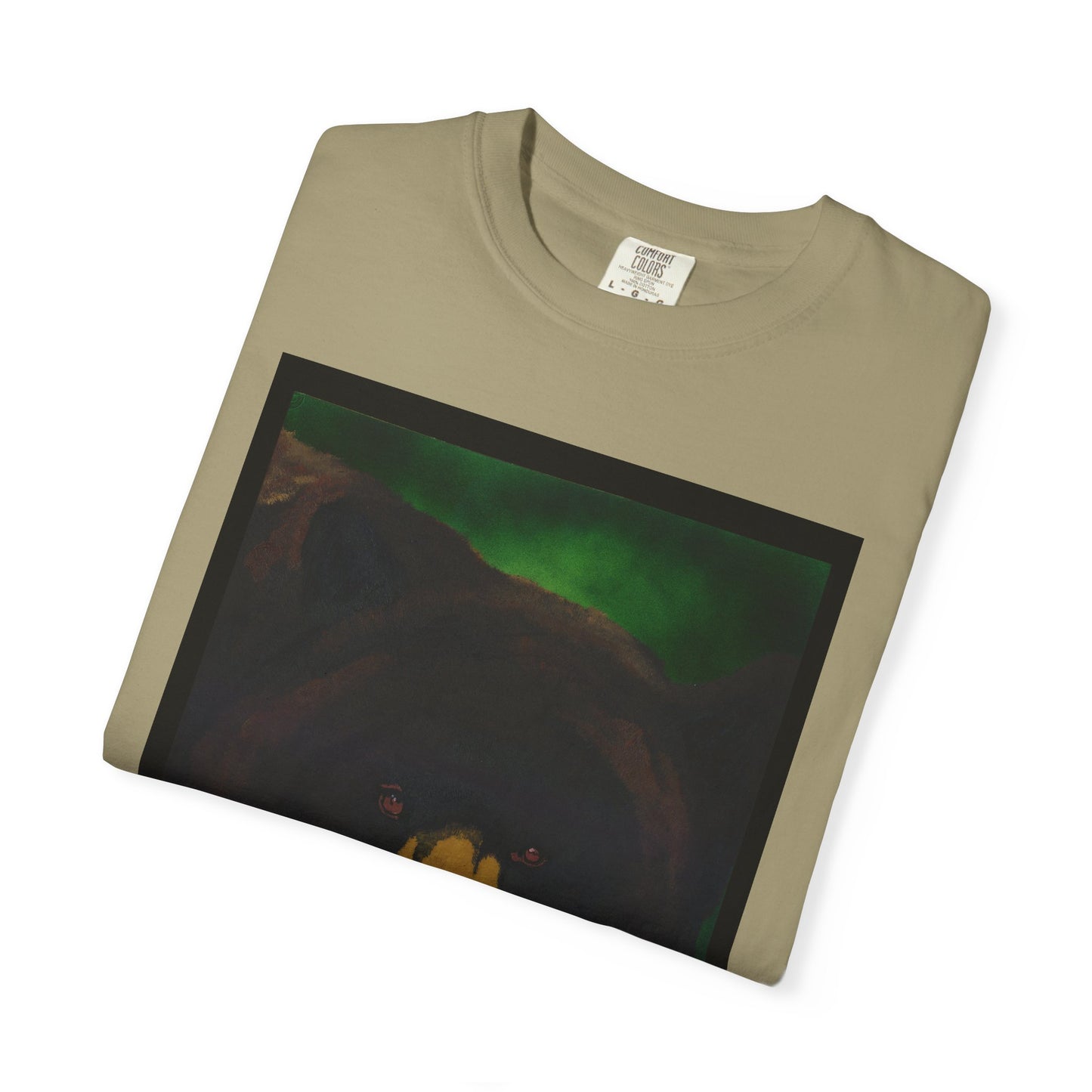 Brown Bear Unisex Garment-Dyed T-Shirt - Nature Apparel