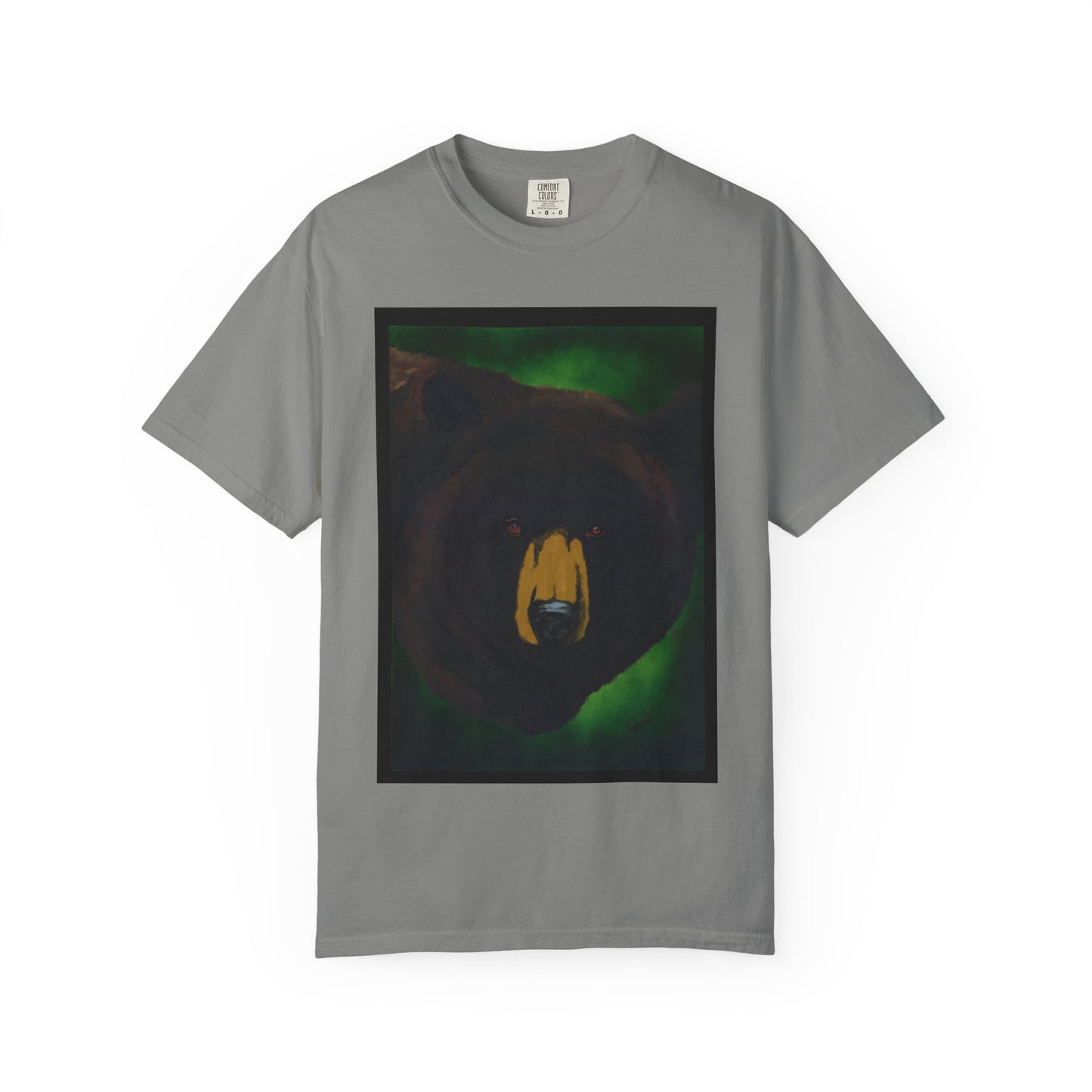 Brown Bear Unisex Garment-Dyed T-Shirt - Nature Apparel