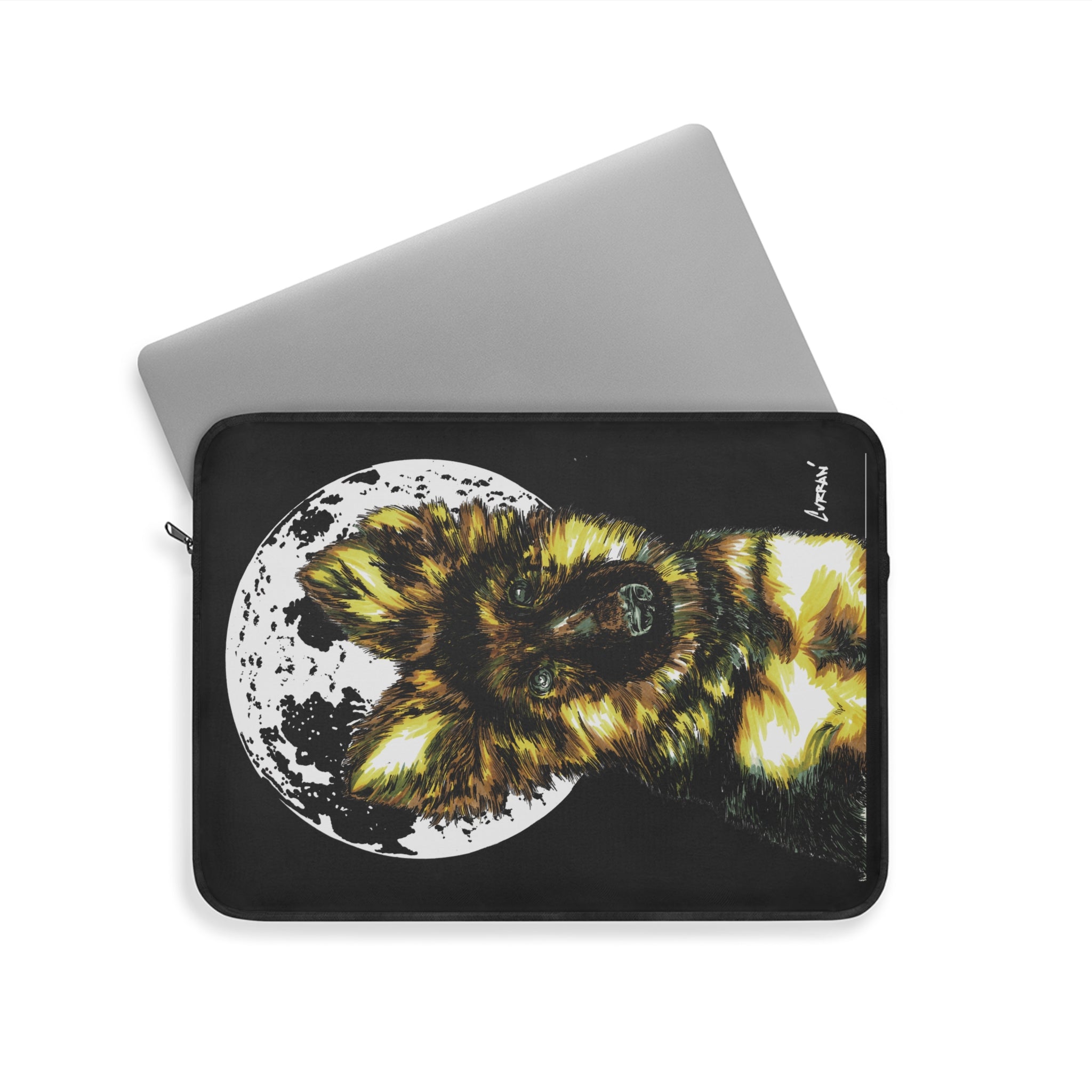 German Sheppard Puppy Laptop Sleeve, Stylish Protective Case