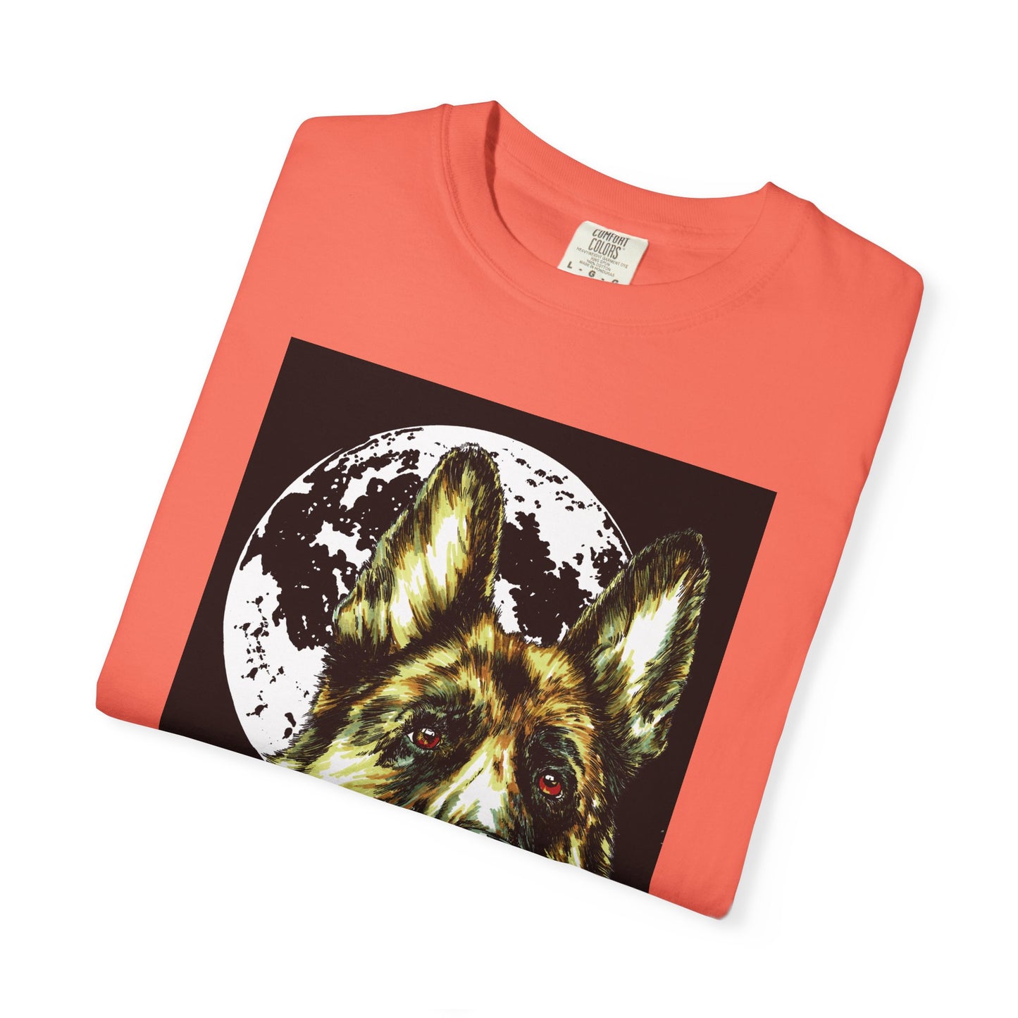 German Shepherd Hand Painted Unisex T-shirt