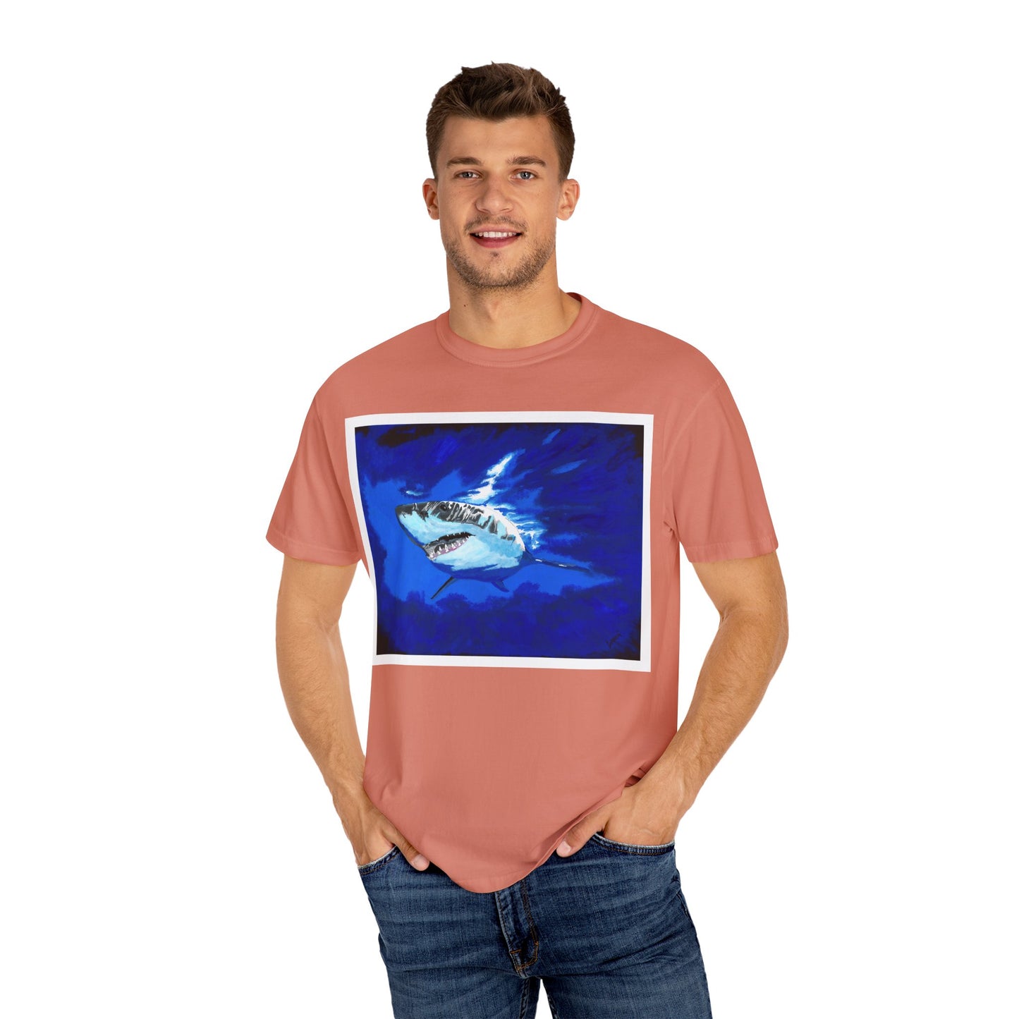 Shark Graphic Unisex T-Shirt - Ocean Adventure Tee