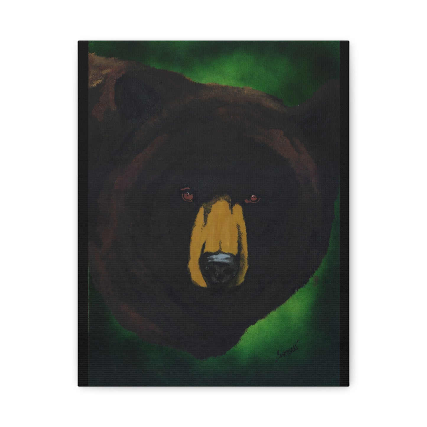 Brown Bear Wall Art, Brown Bear Art Print