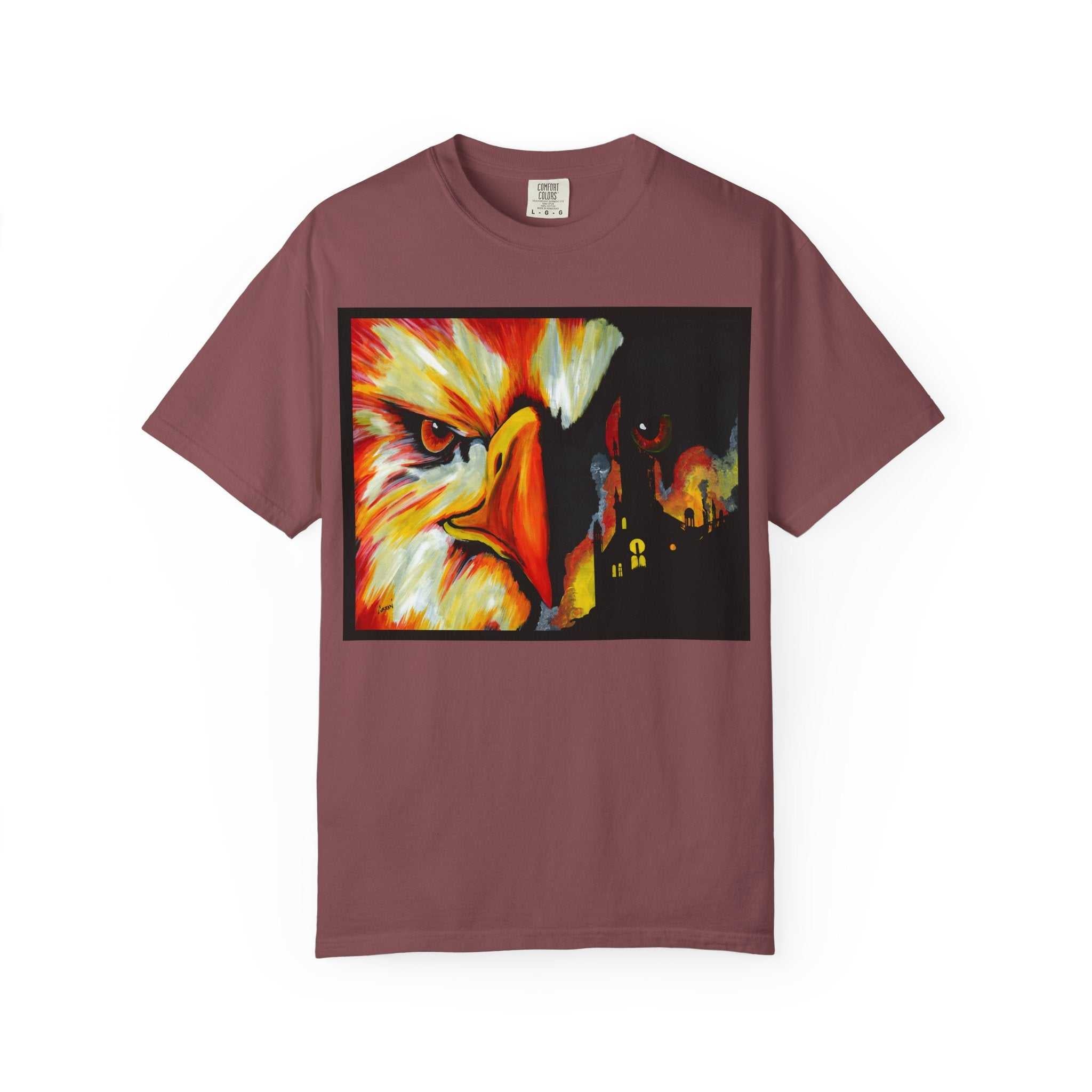 Mythical Phoenix Unisex T-Shirt - Eye-Catching Graphic Tee