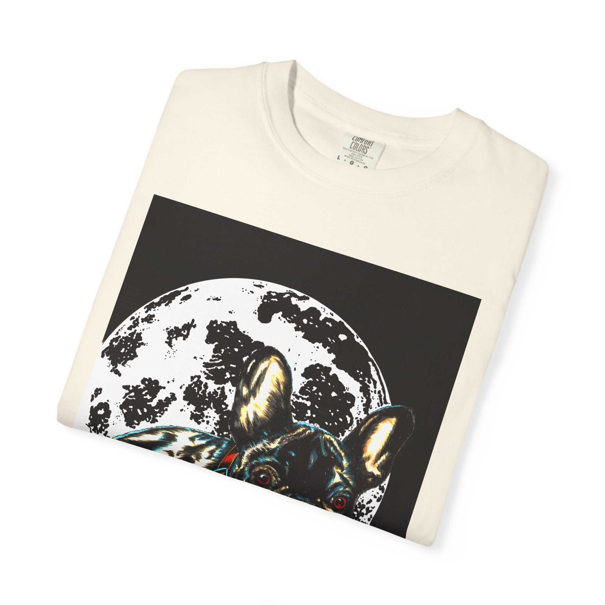 Moonlit French Bulldog Unisex T-Shirt - Pet Lovers Gift