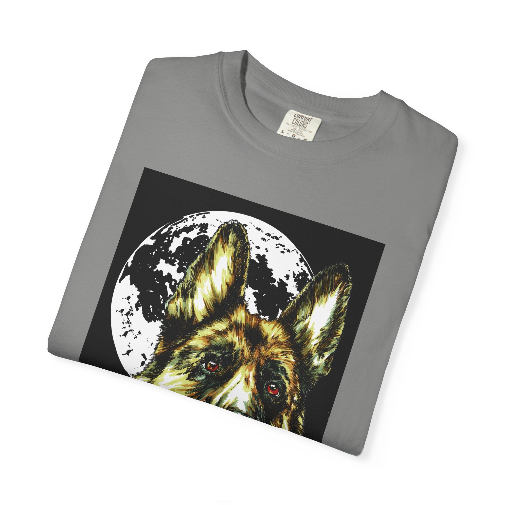 German Shepherd Hand Painted Unisex T-shirt