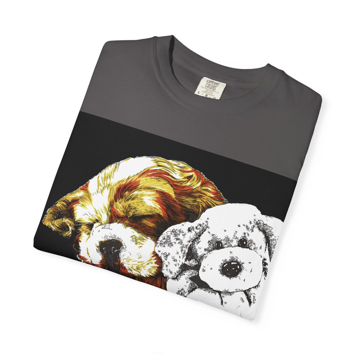 Cocker Spaniel T-shirt - Hand Drawn Art Design