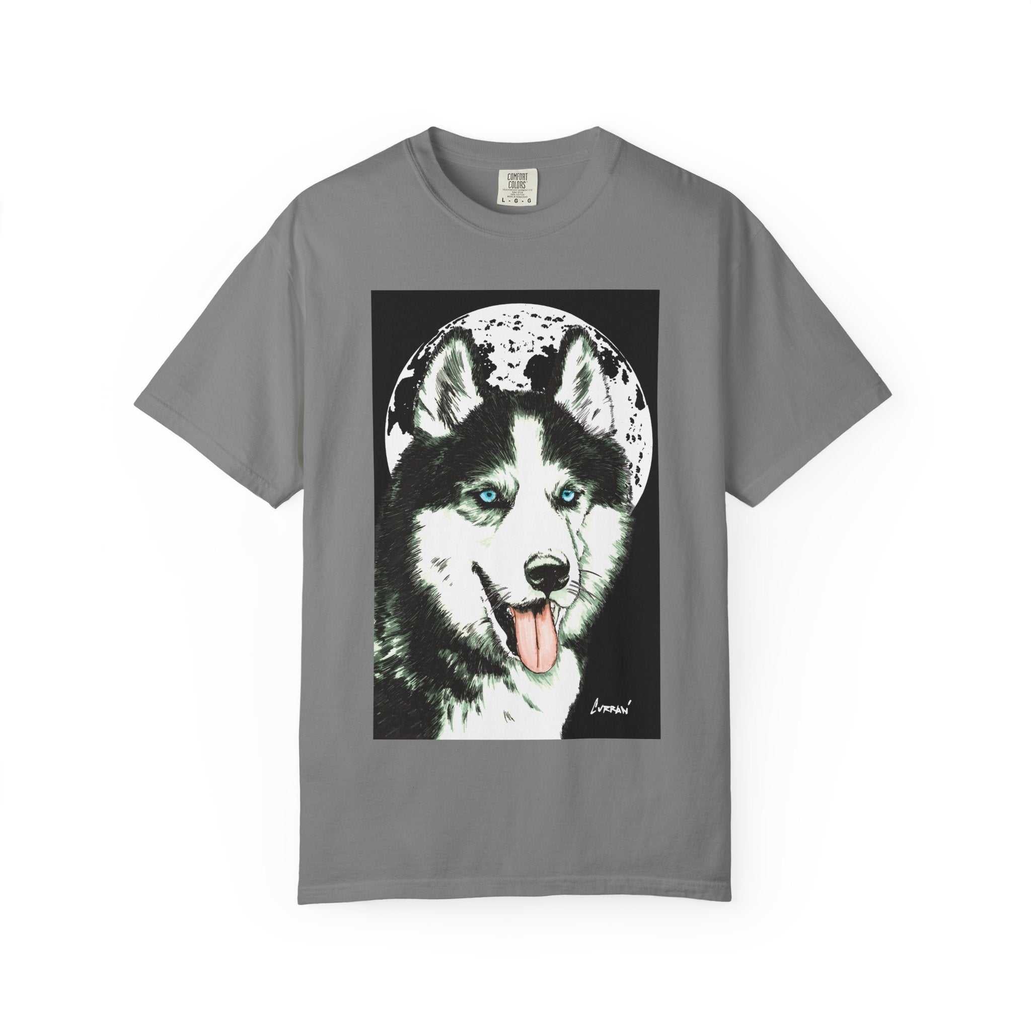 Discover the perfect blend of style and comfort with our Siberian Husky Unisex Garment-Dyed T-Shirt. Shop now for a look that stands out!