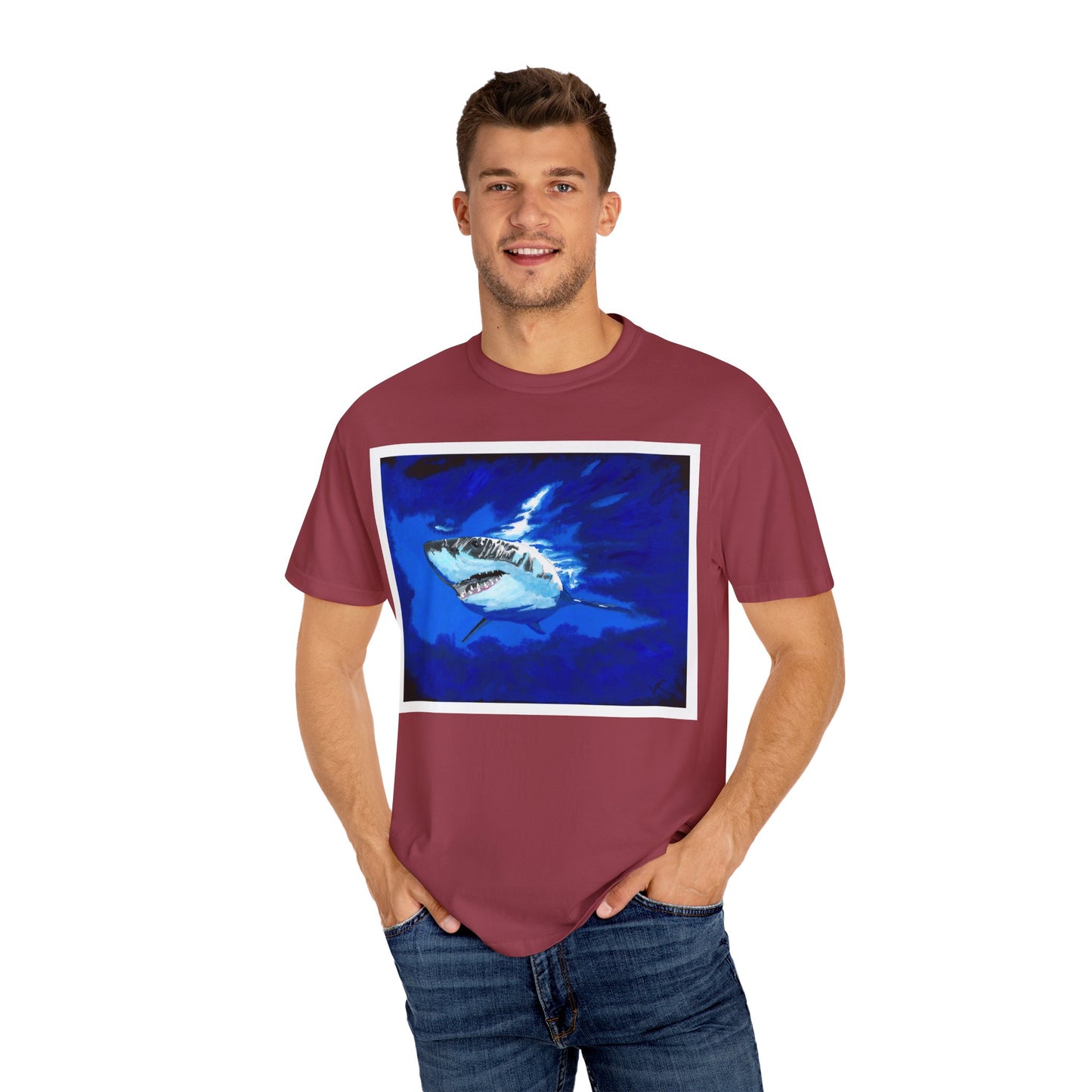 Shark Graphic Unisex T-Shirt - Ocean Adventure Tee