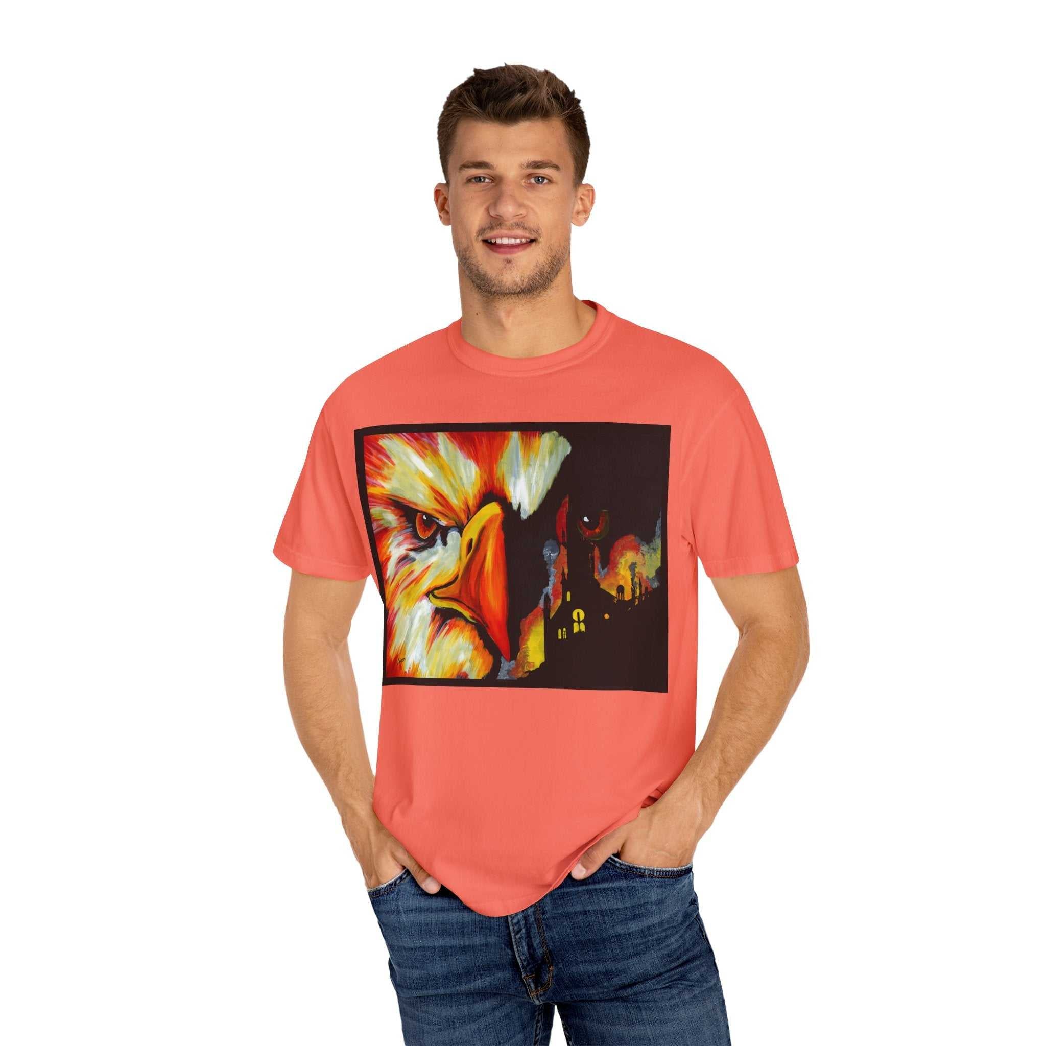 Mythical Phoenix Unisex T-Shirt - Eye-Catching Graphic Tee