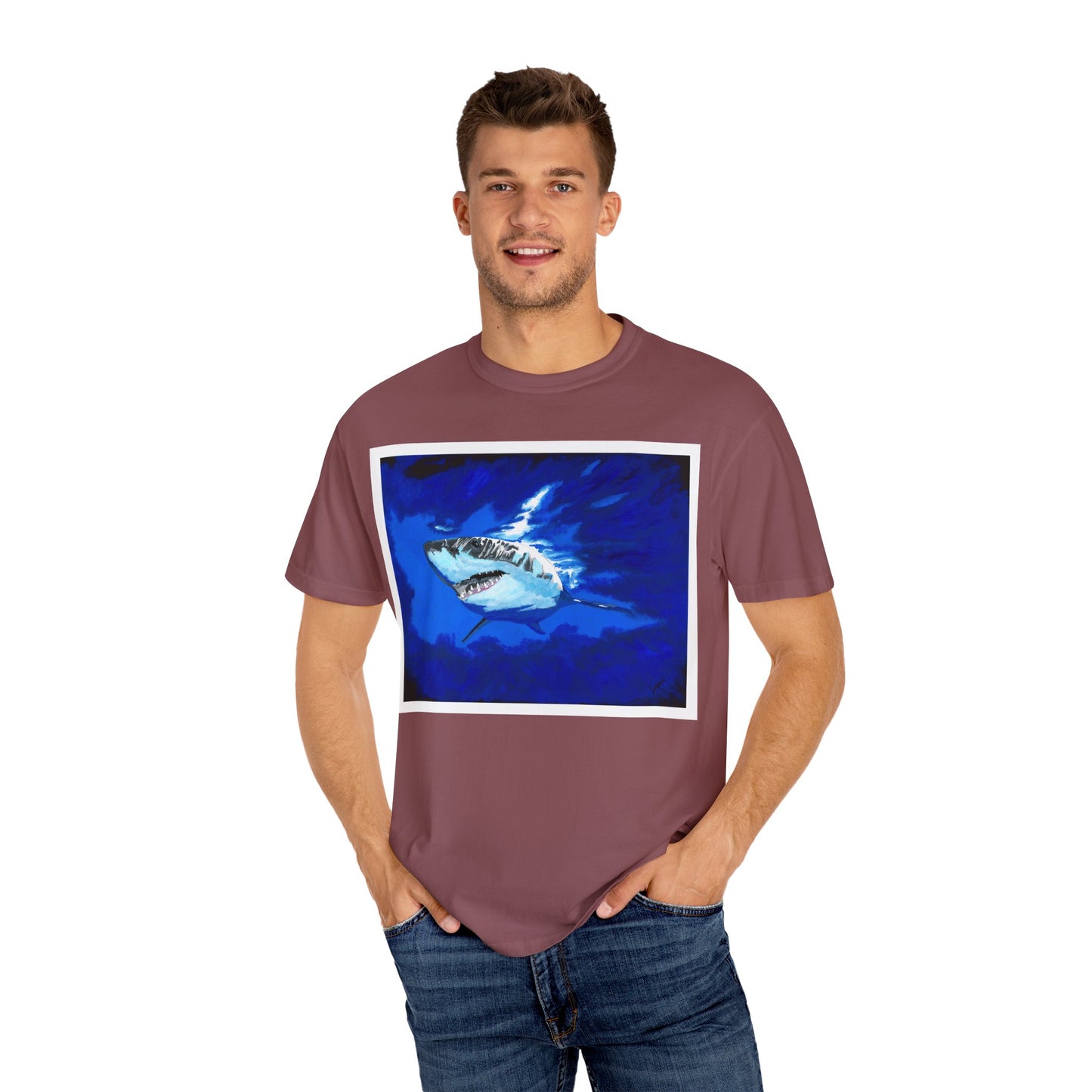 Shark Graphic Unisex T-Shirt - Ocean Adventure Tee