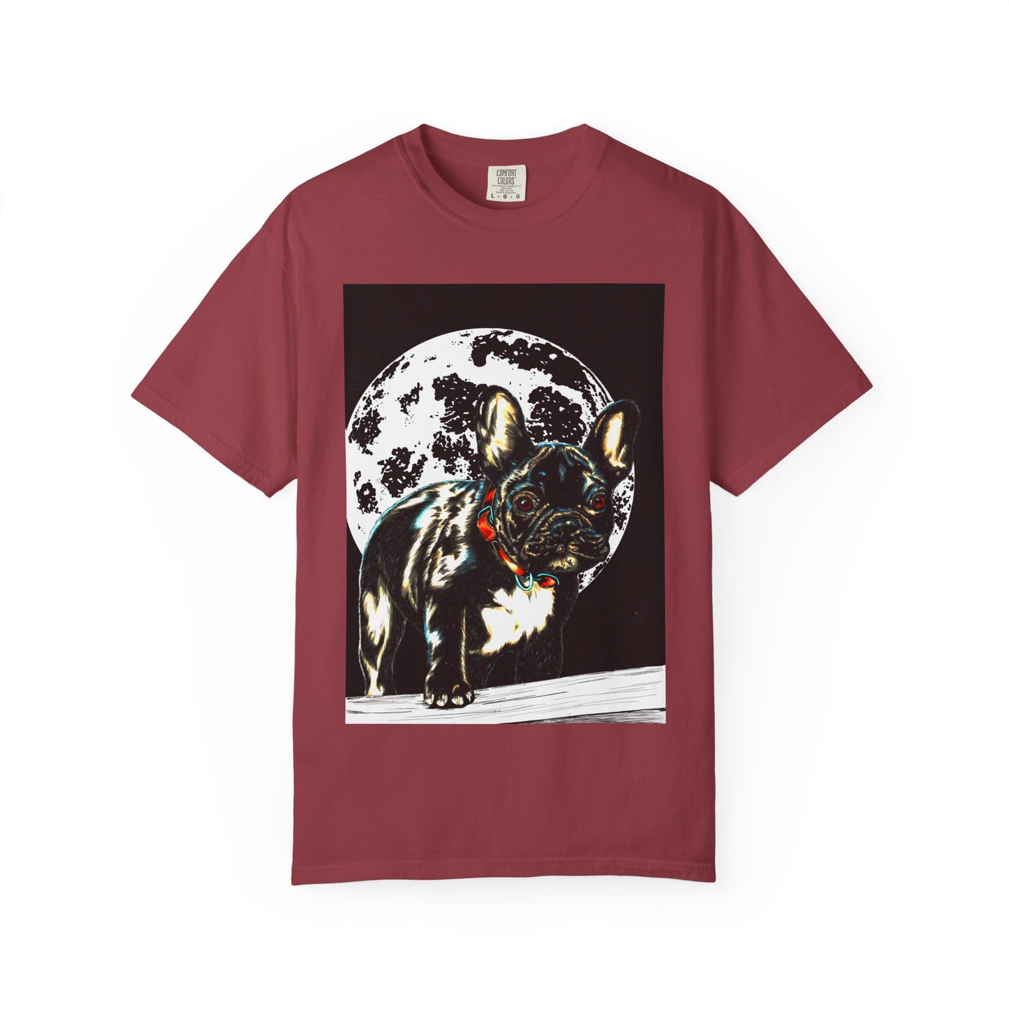 Moonlit French Bulldog Unisex T-Shirt - Pet Lovers Gift
