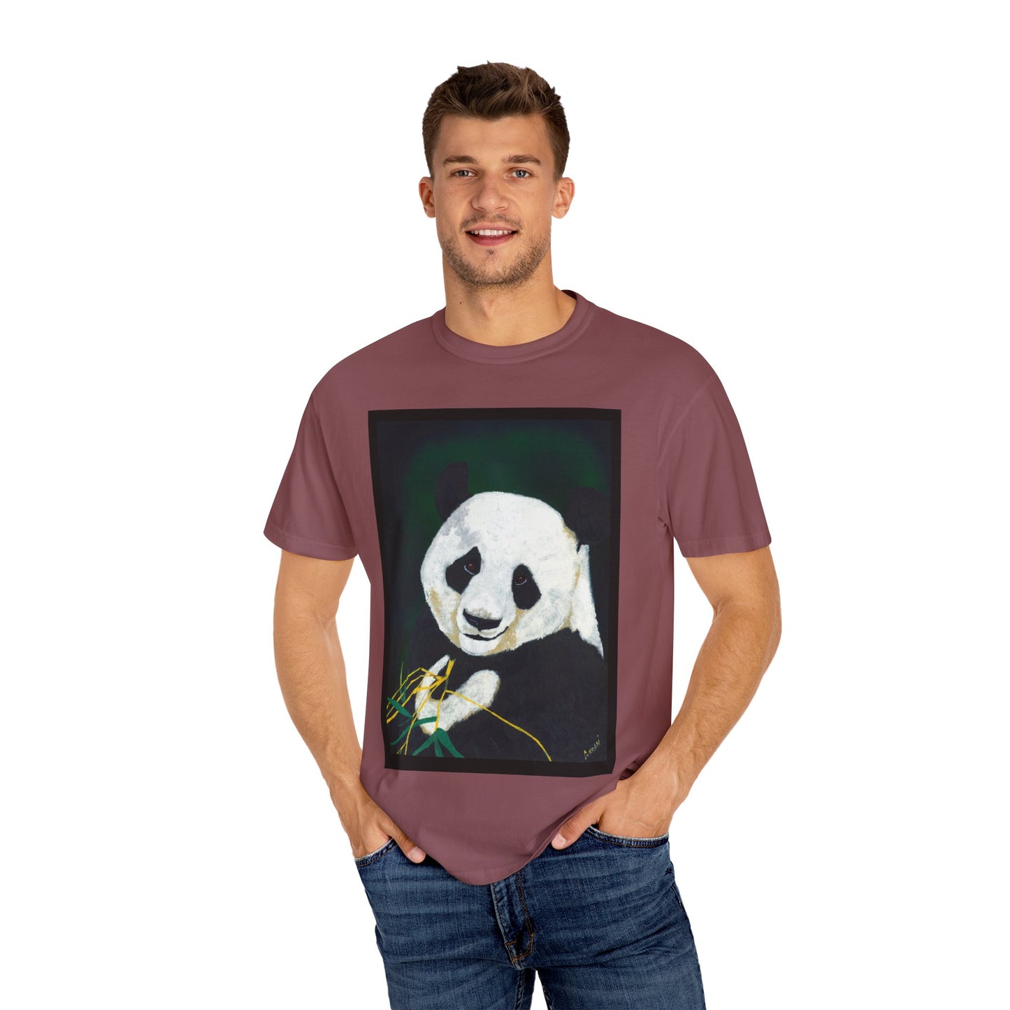 Panda Love T-Shirt | Wildlife Art Tee