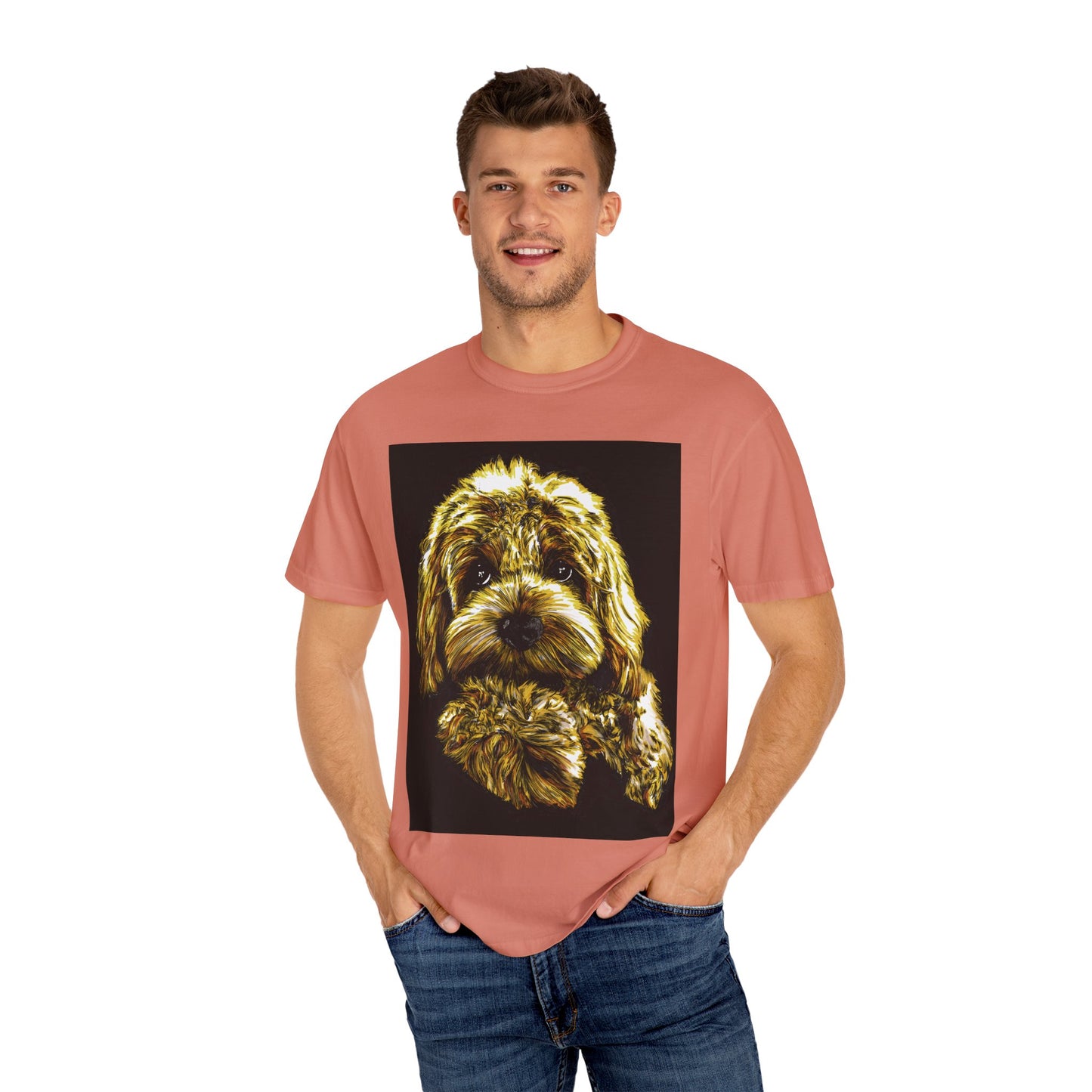 Puppy Unisex Garment-Dyed T-shirt