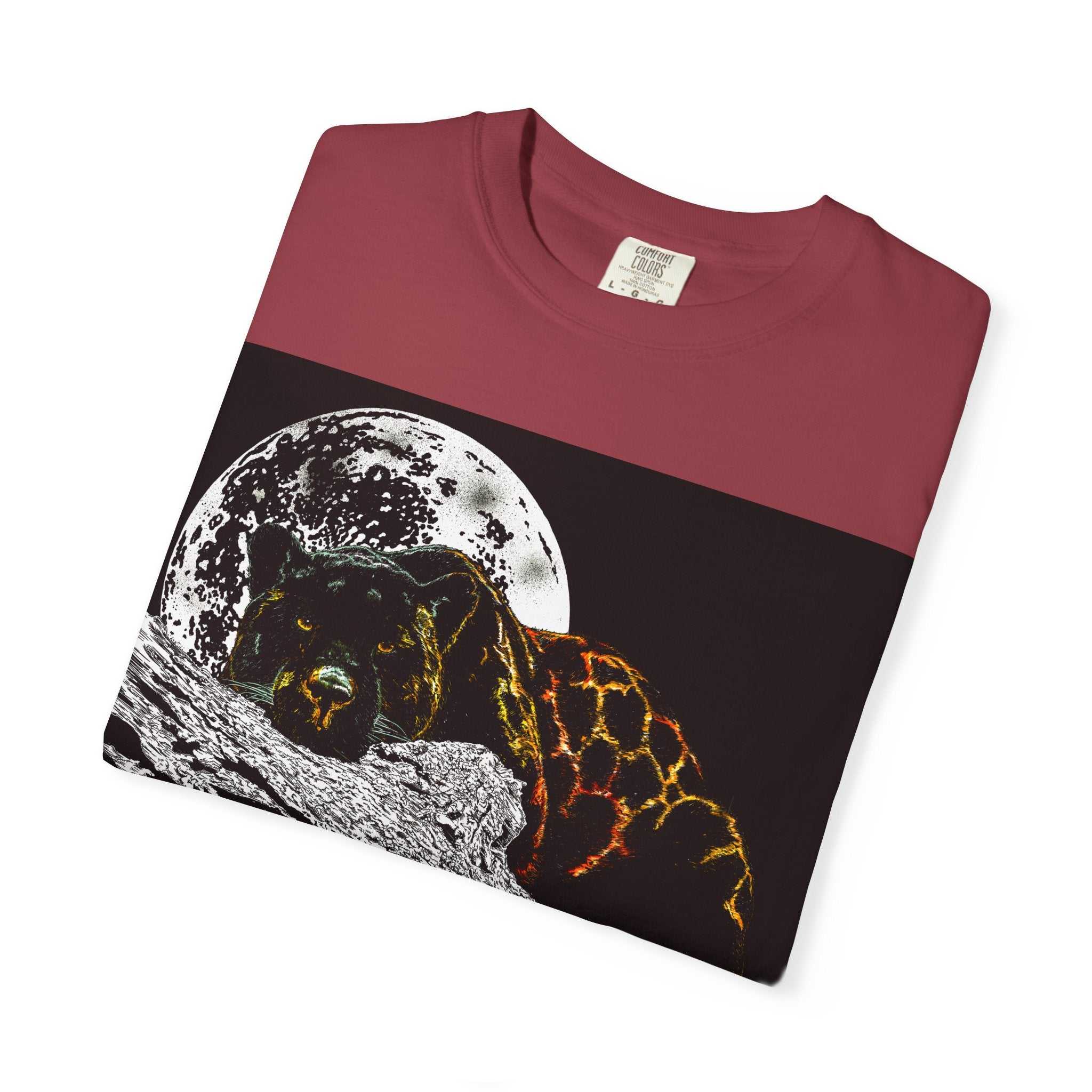 Panther Unisex T-Shirt - Garment-Dyed Animal Tee