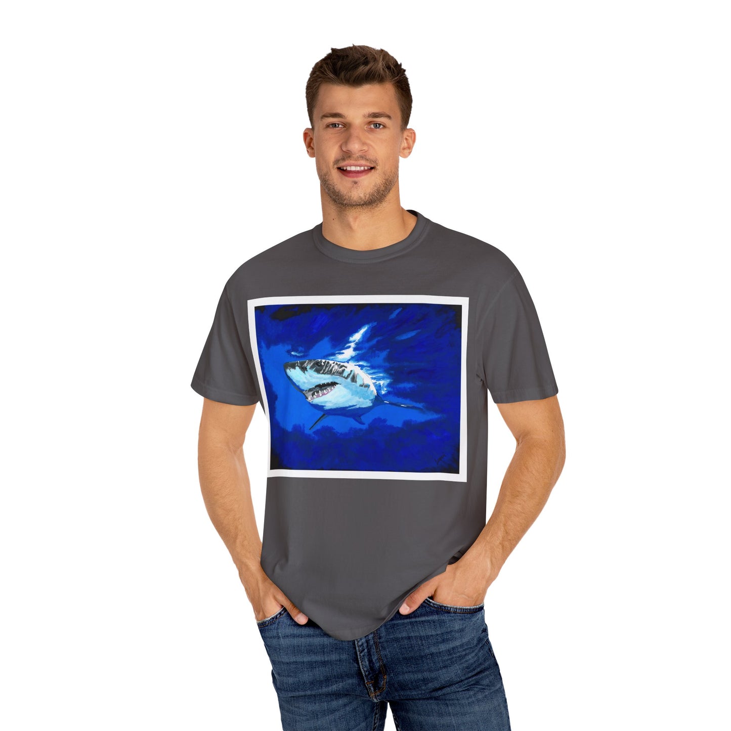 Shark Graphic Unisex T-Shirt - Ocean Adventure Tee