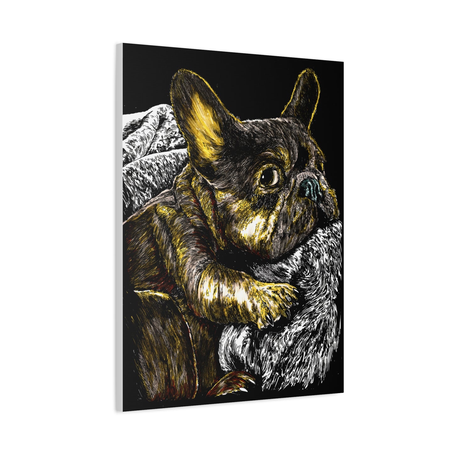 French Bulldog Canvas Wall Art Print of the Original,