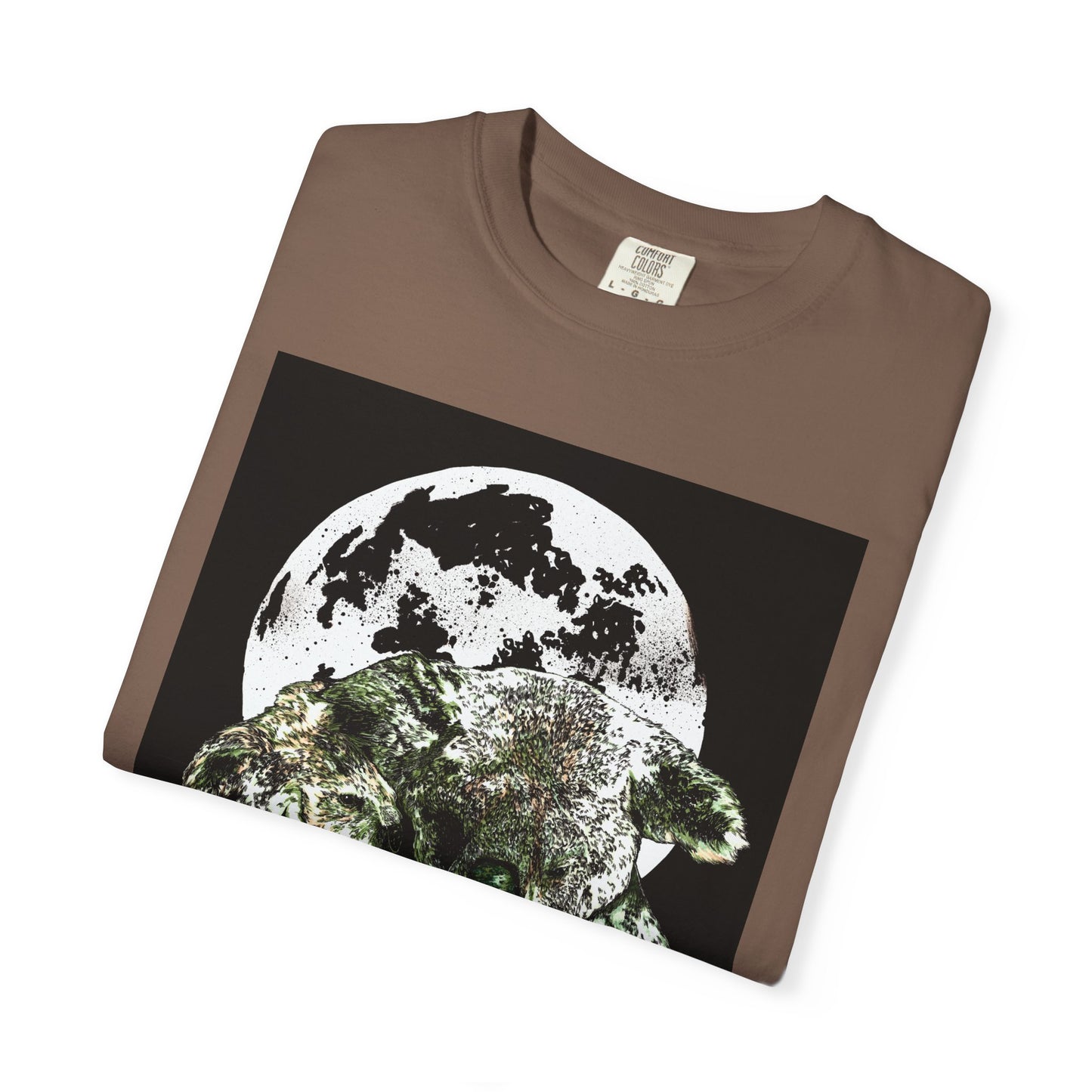 Moonlit Koala T-Shirt for Nature Lovers - Unisex Garment-Dyed Eco-Friendly Tee