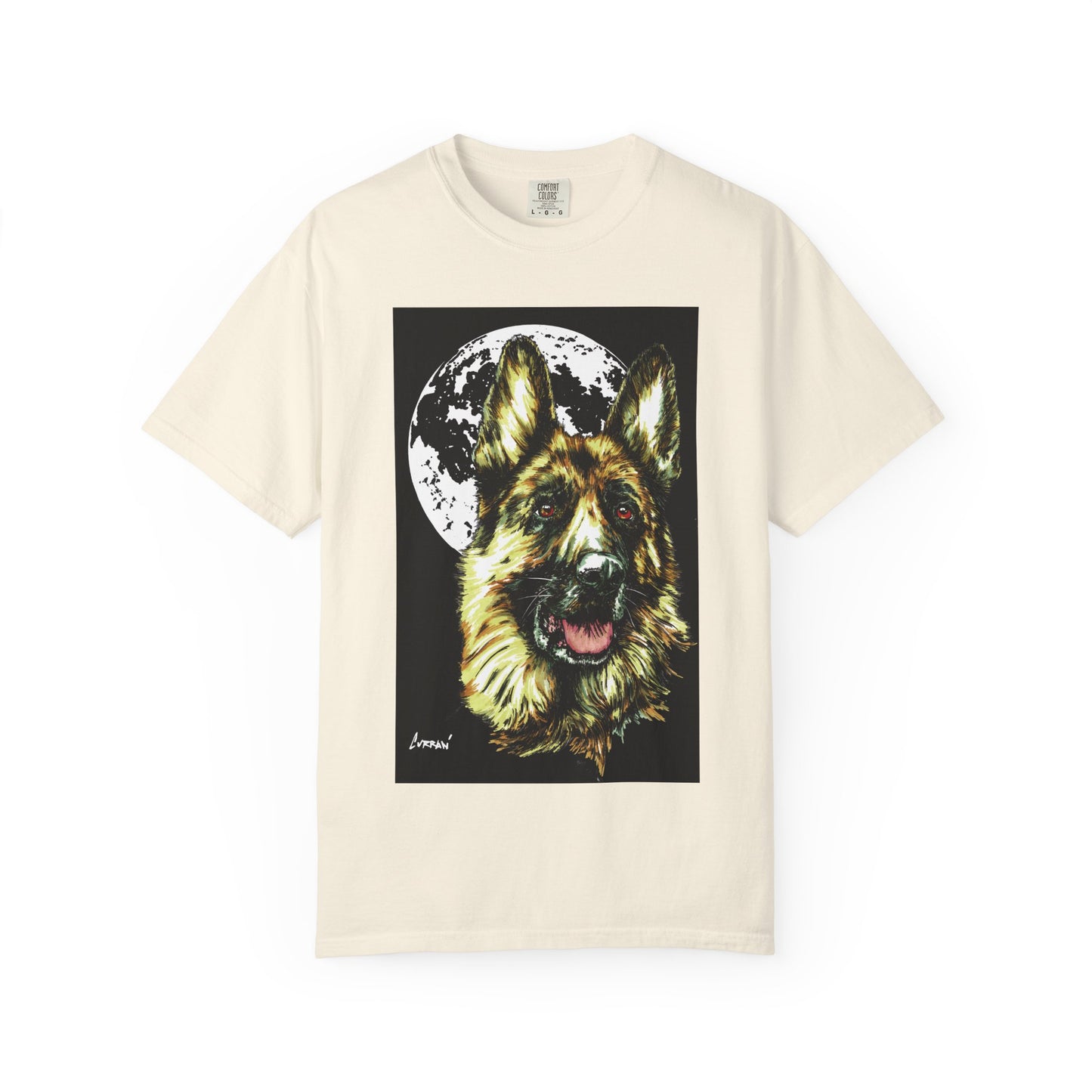 German Shepherd Hand Painted Unisex T-shirt