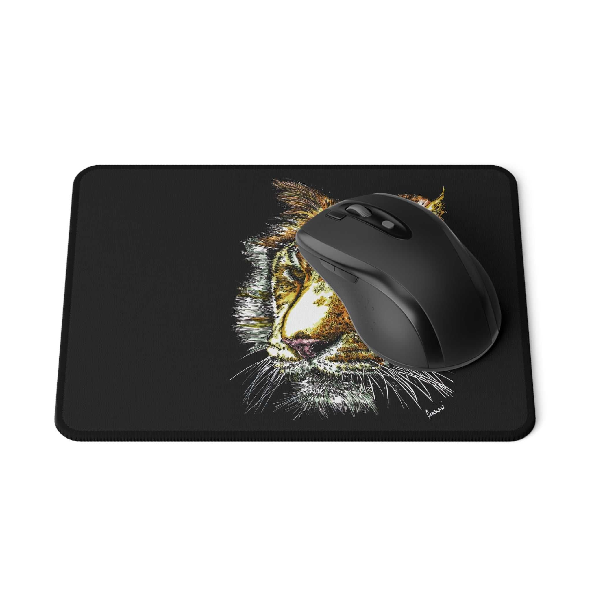 Unleash your gaming potential with the Tiger Non-Slip Gaming Mouse Pad - Perfect for Gamers and Animal Lovers. Dominate the competition now!