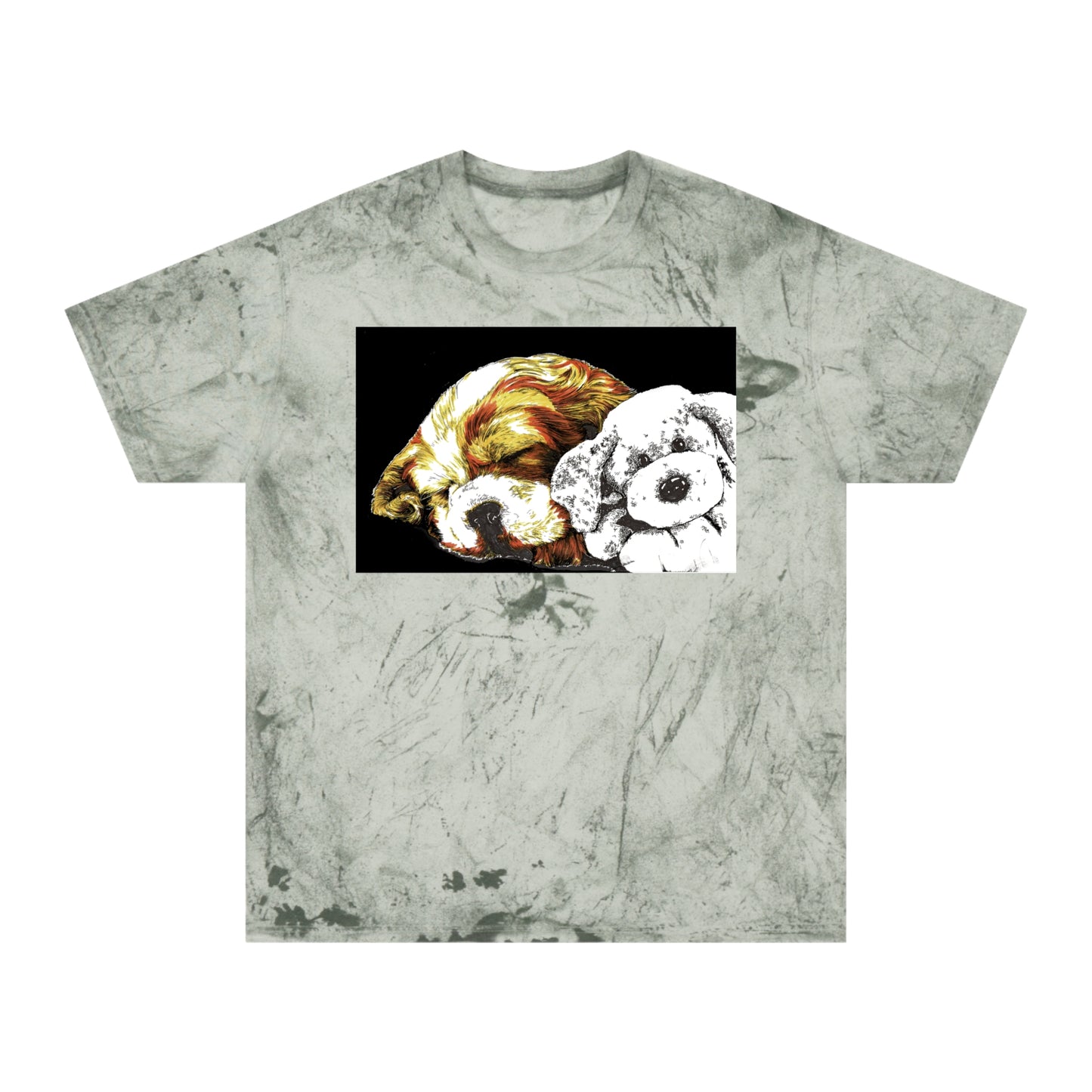 Color Blast Cocker Spaniel Unisex T-Shirt