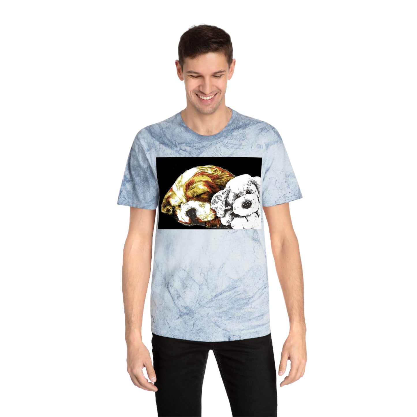 Color Blast Cocker Spaniel Unisex T-Shirt