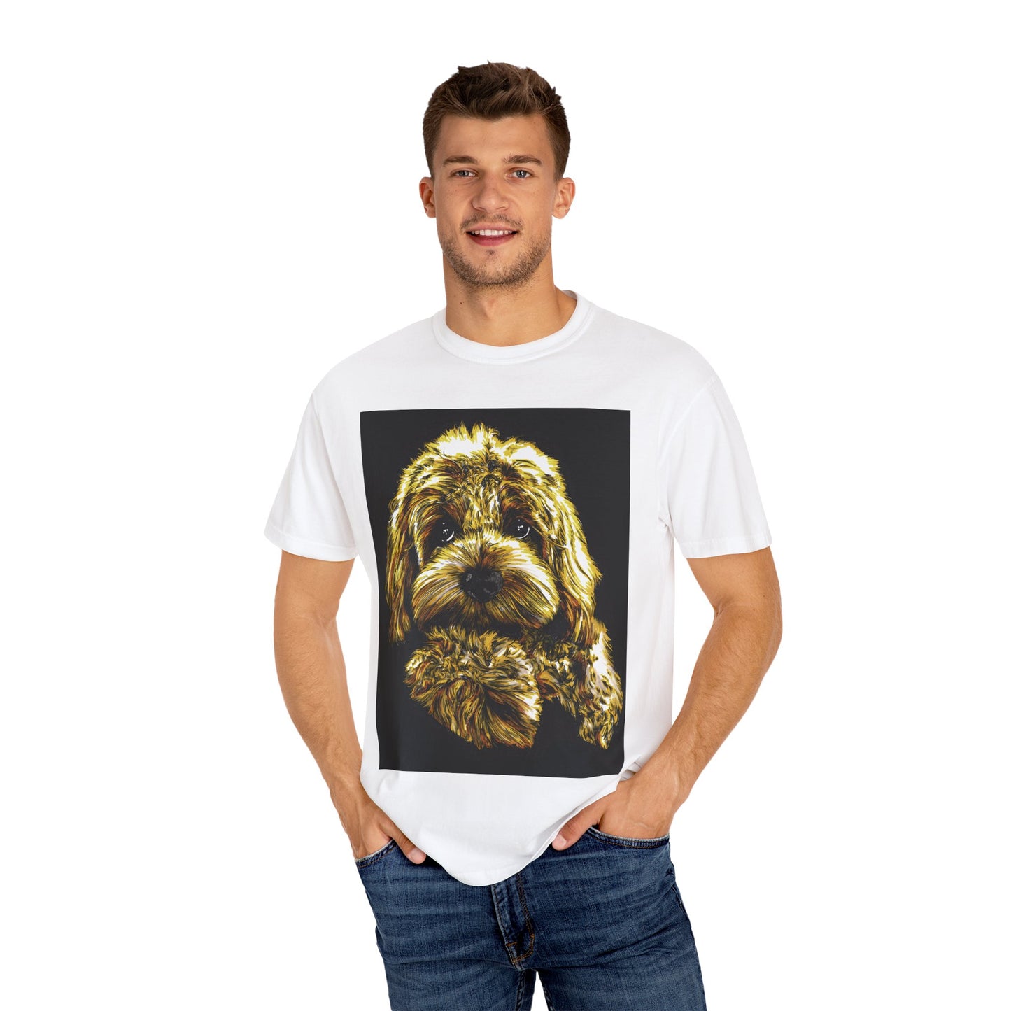 Puppy Unisex Garment-Dyed T-shirt