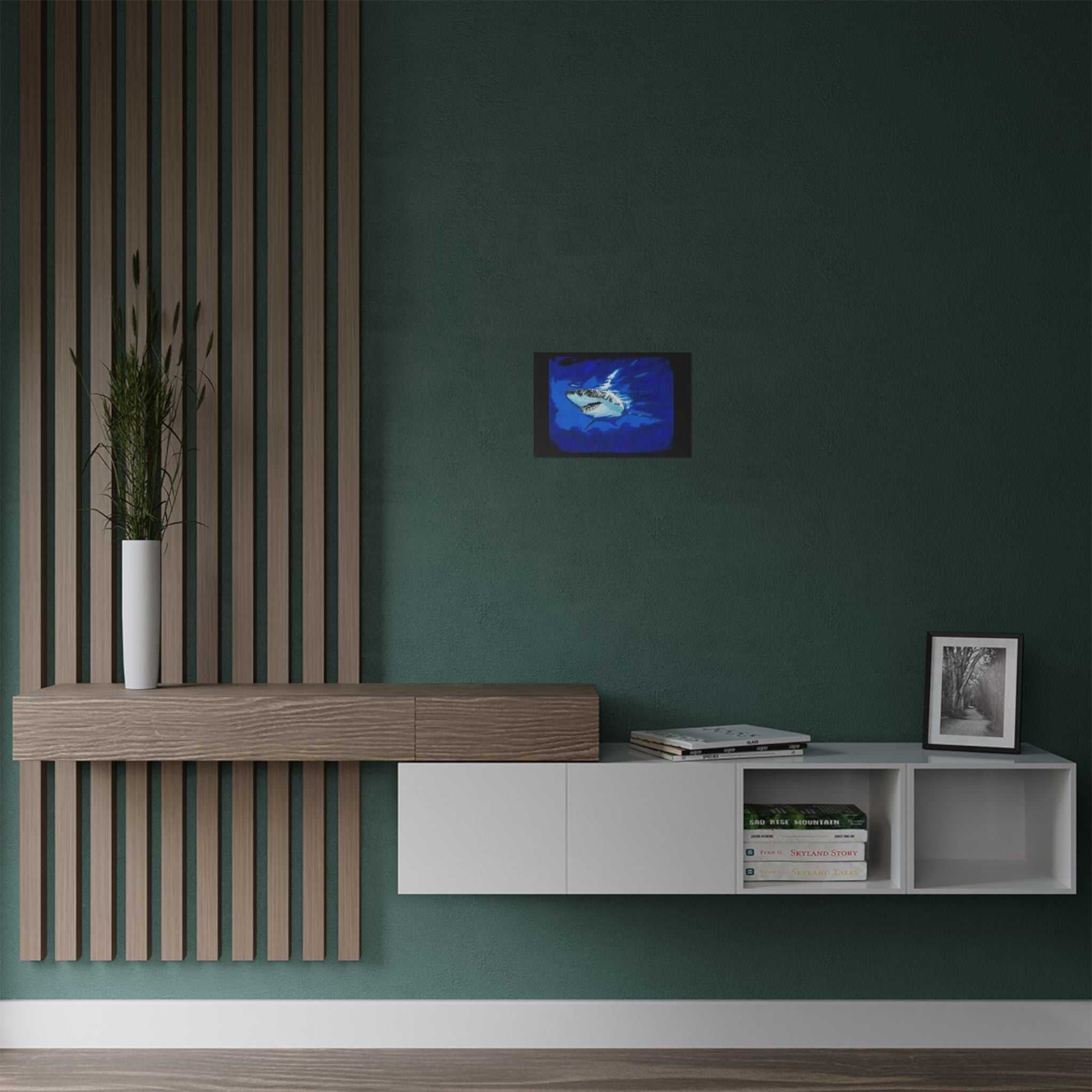 Great White Shark Satin Poster (300gsm) - Vibrant Wall Art