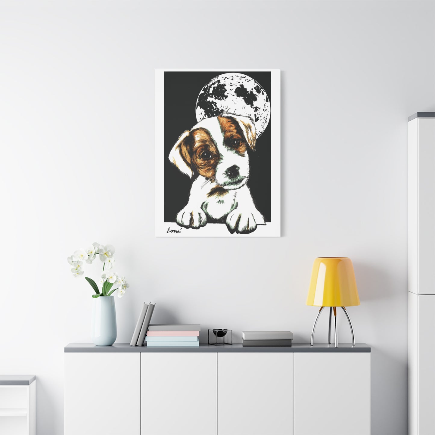 Beagle Wall Art Print of the Original, hand drawn wall art