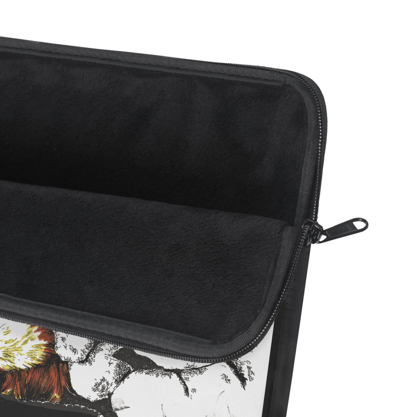 Cocker Spaniel & Plush Toy Laptop Sleeve – for Dog Lovers