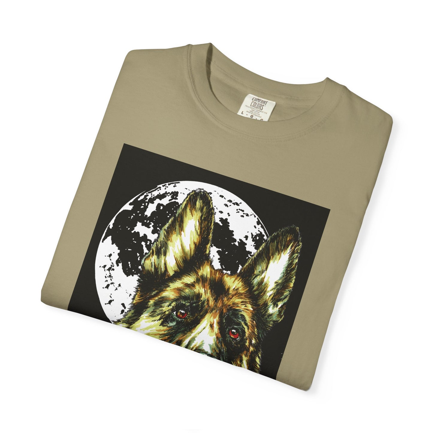 German Shepherd Hand Painted Unisex T-shirt