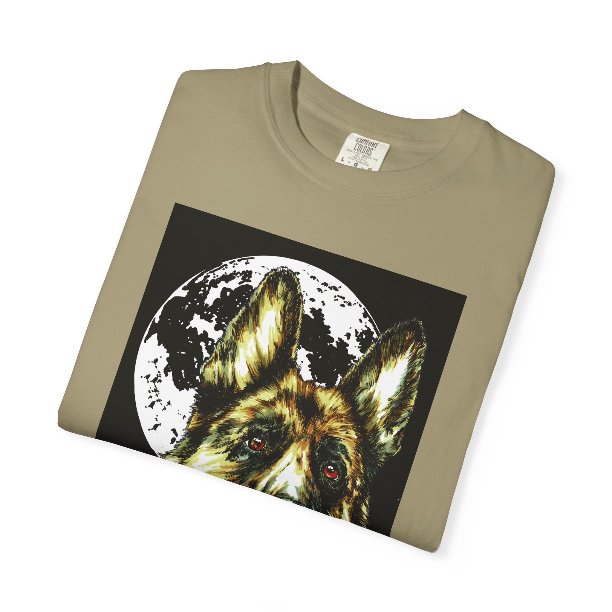 German Shepherd Hand Painted Unisex T-shirt