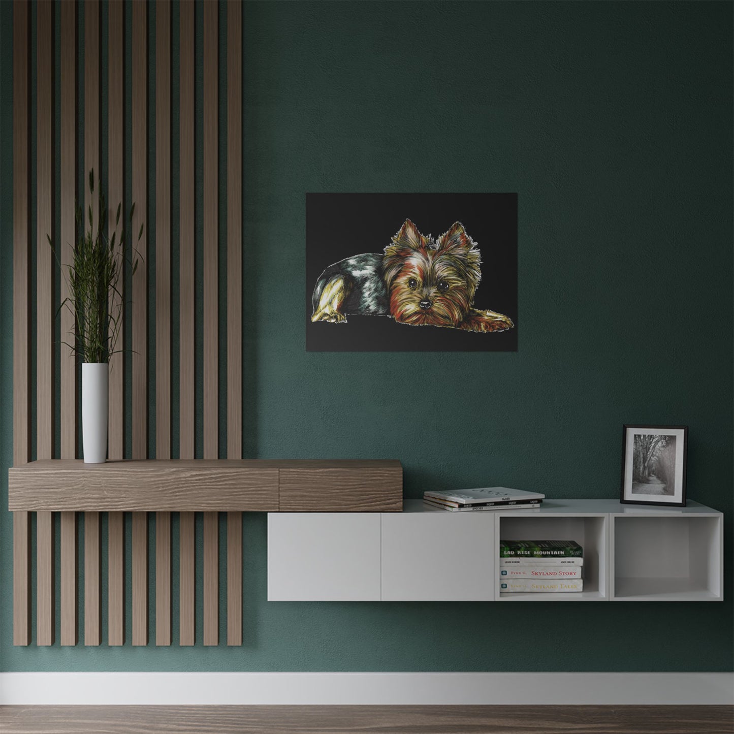 Yorkshire Terrier Satin Poster