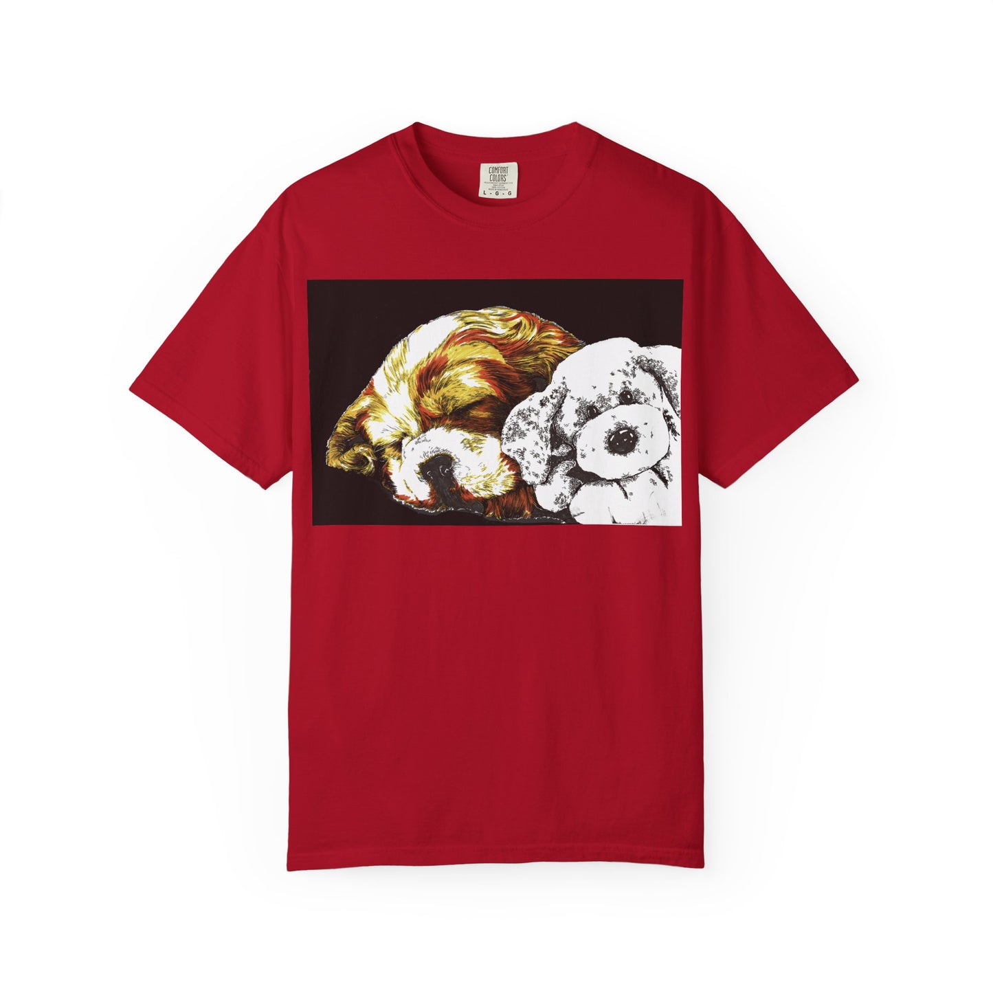 Cocker Spaniel T-shirt - Hand Drawn Art Design
